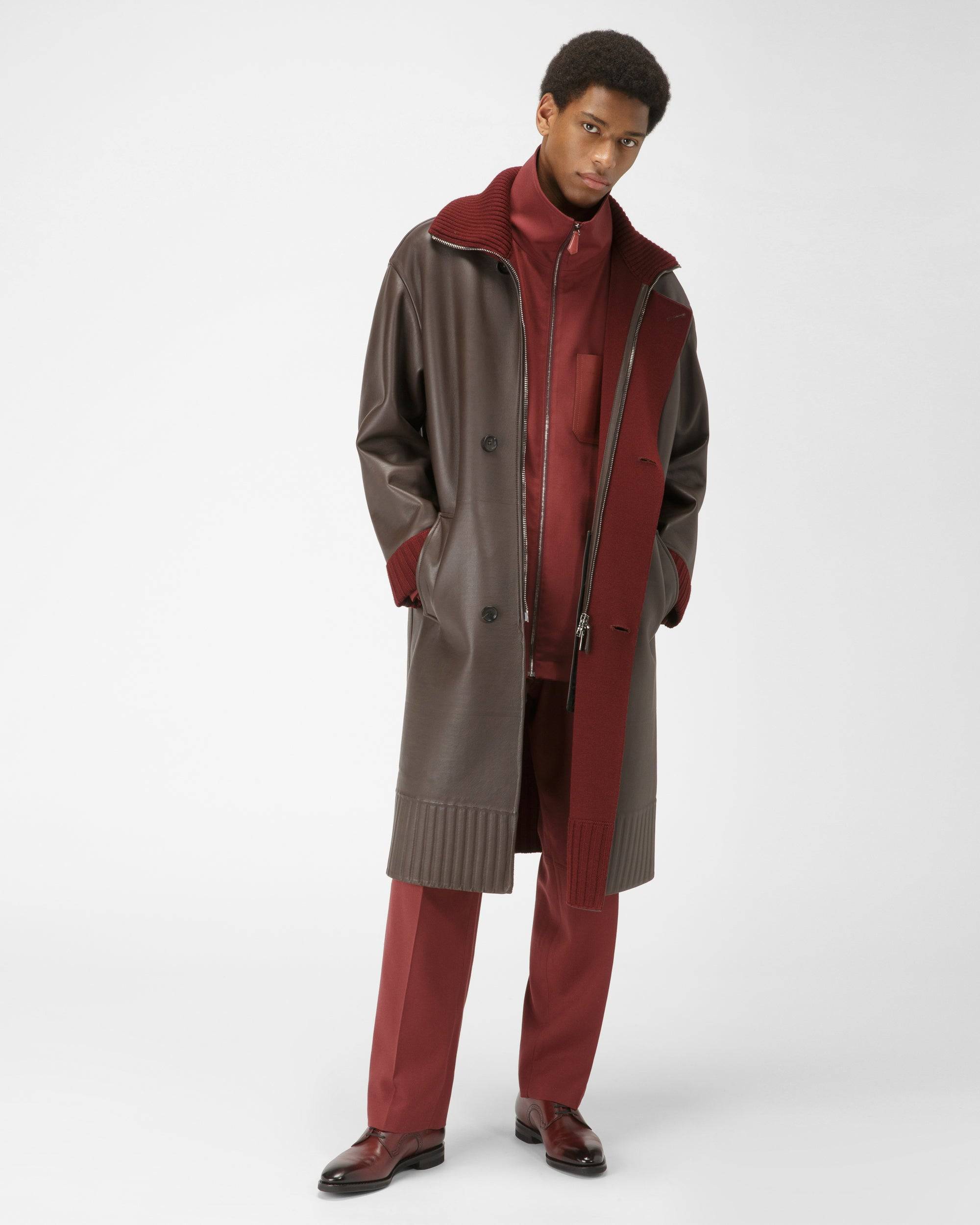 Scrivani Derby In Pelle Heritage Red - Bally