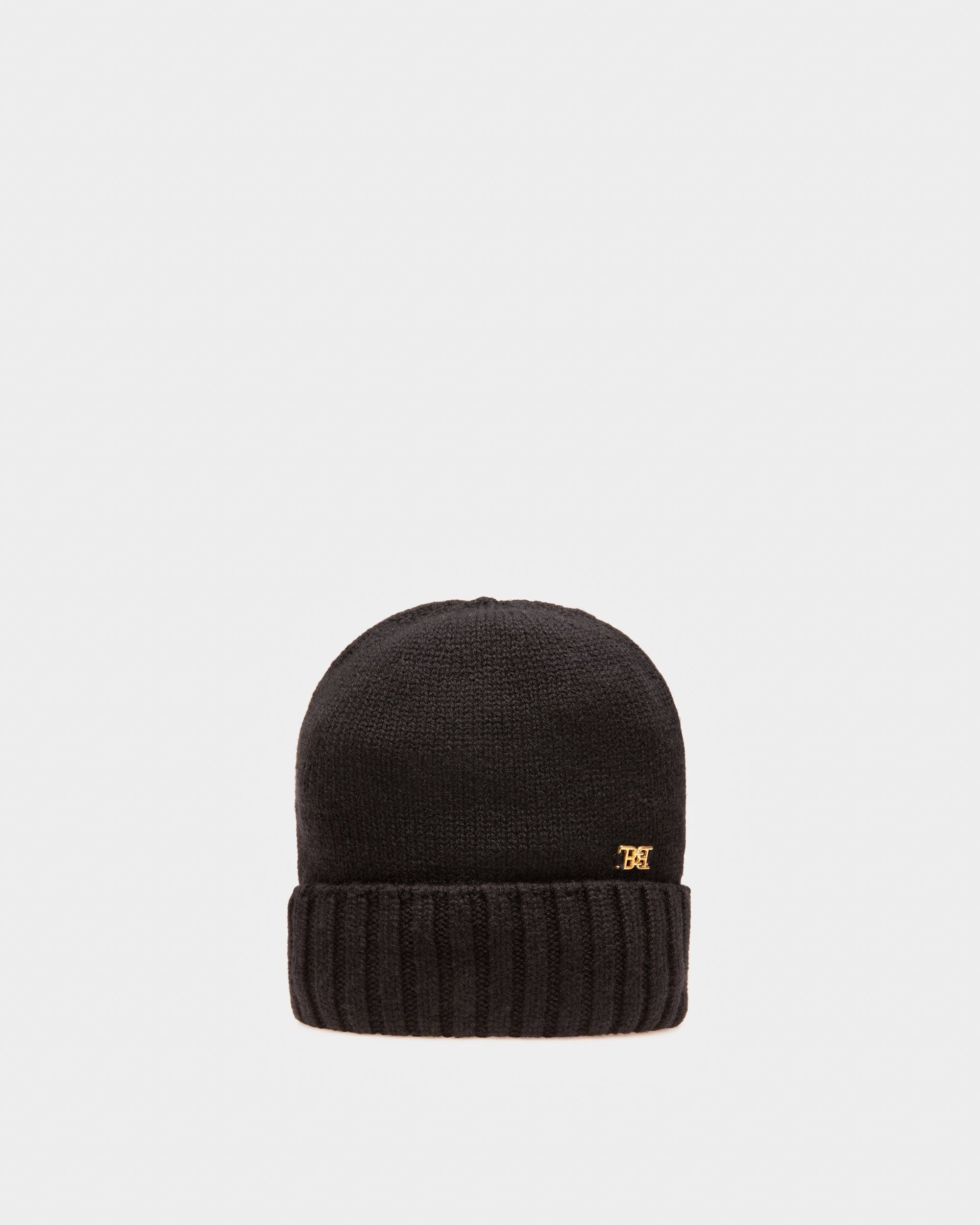Set Di Accessori Invernali In Cashmere Nero - Bally - 02