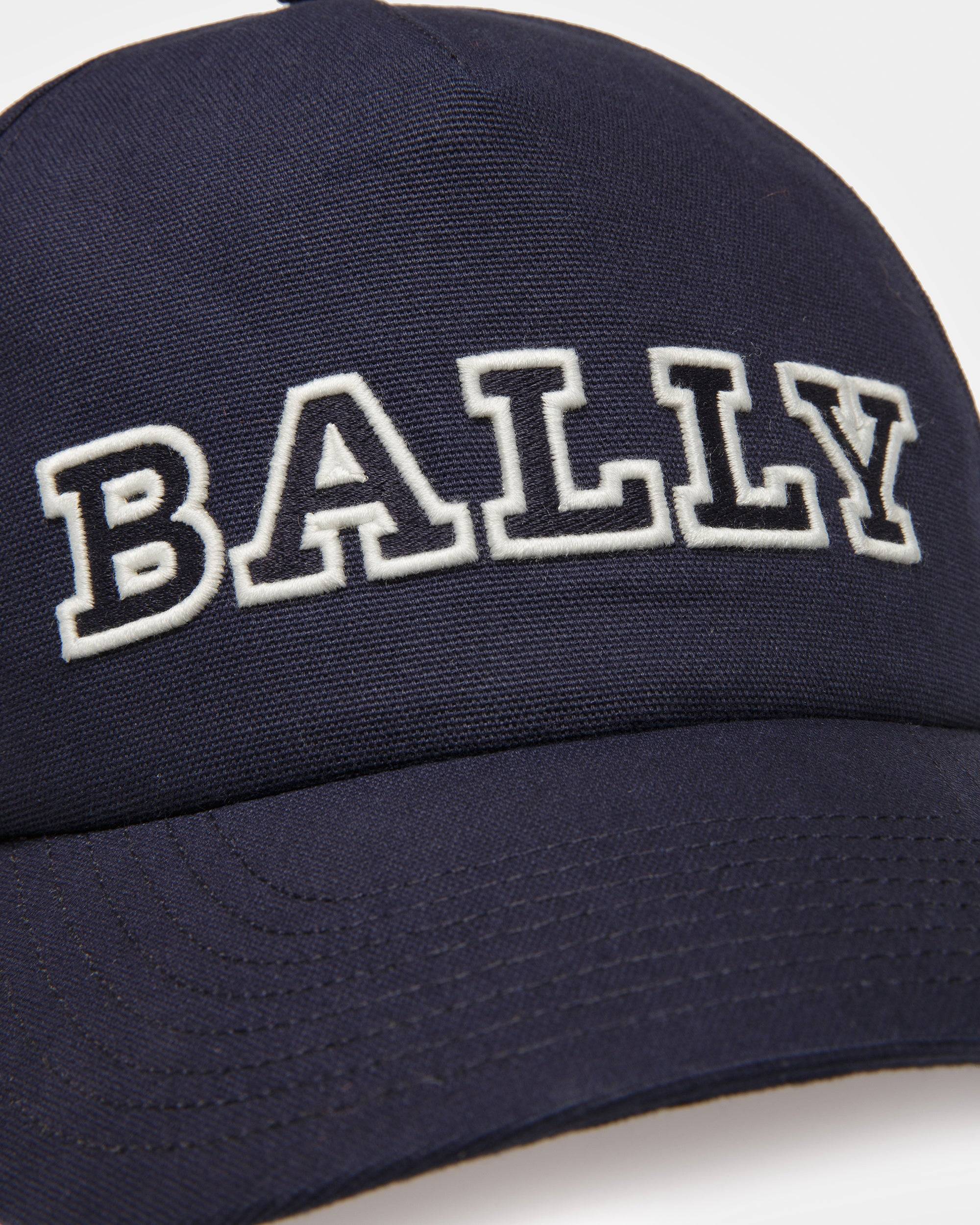 Cappellino In Cotone Color Inchiostro          - Bally - 03