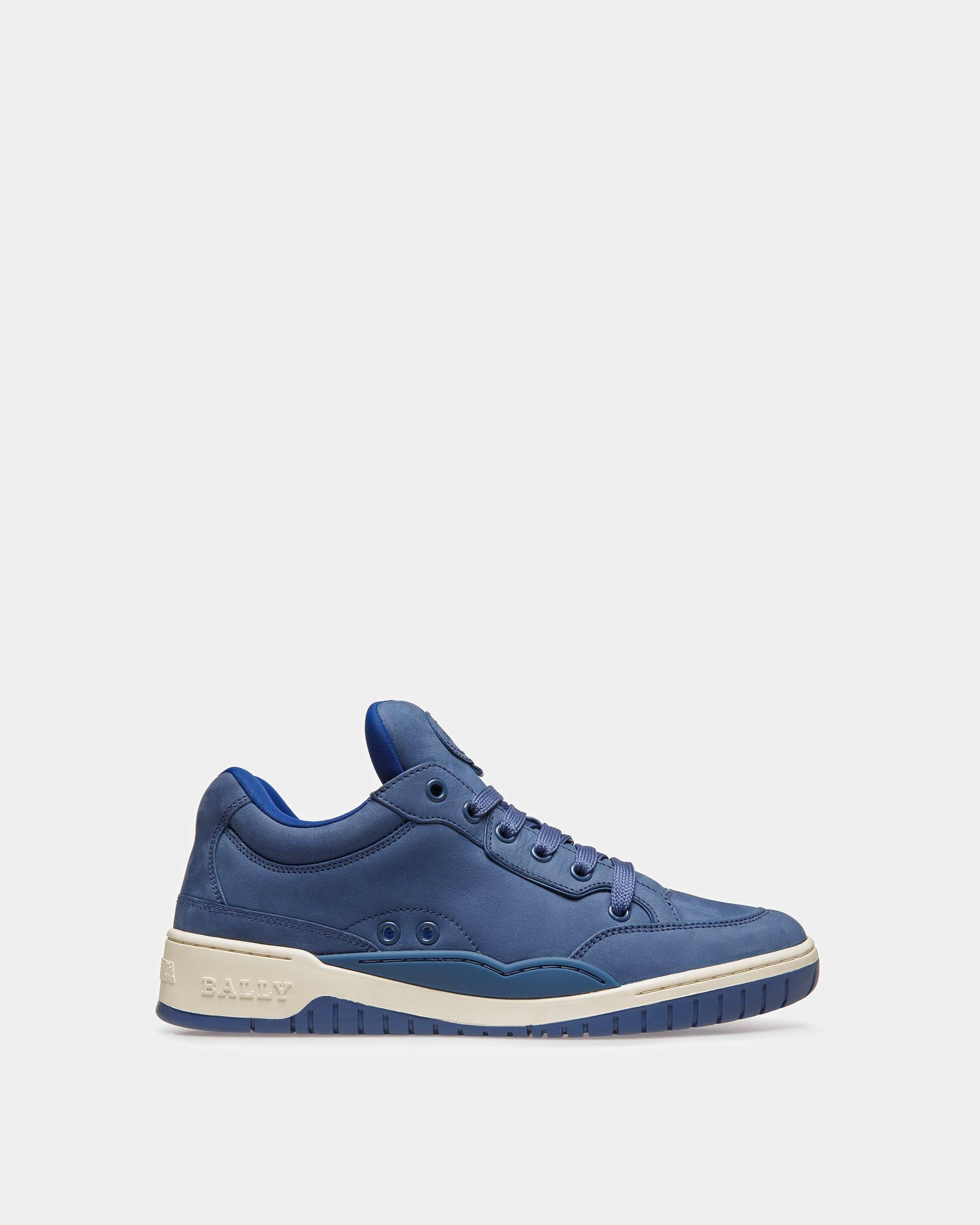 Kiro Sneaker In Pelle Blu Elettrico - Bally