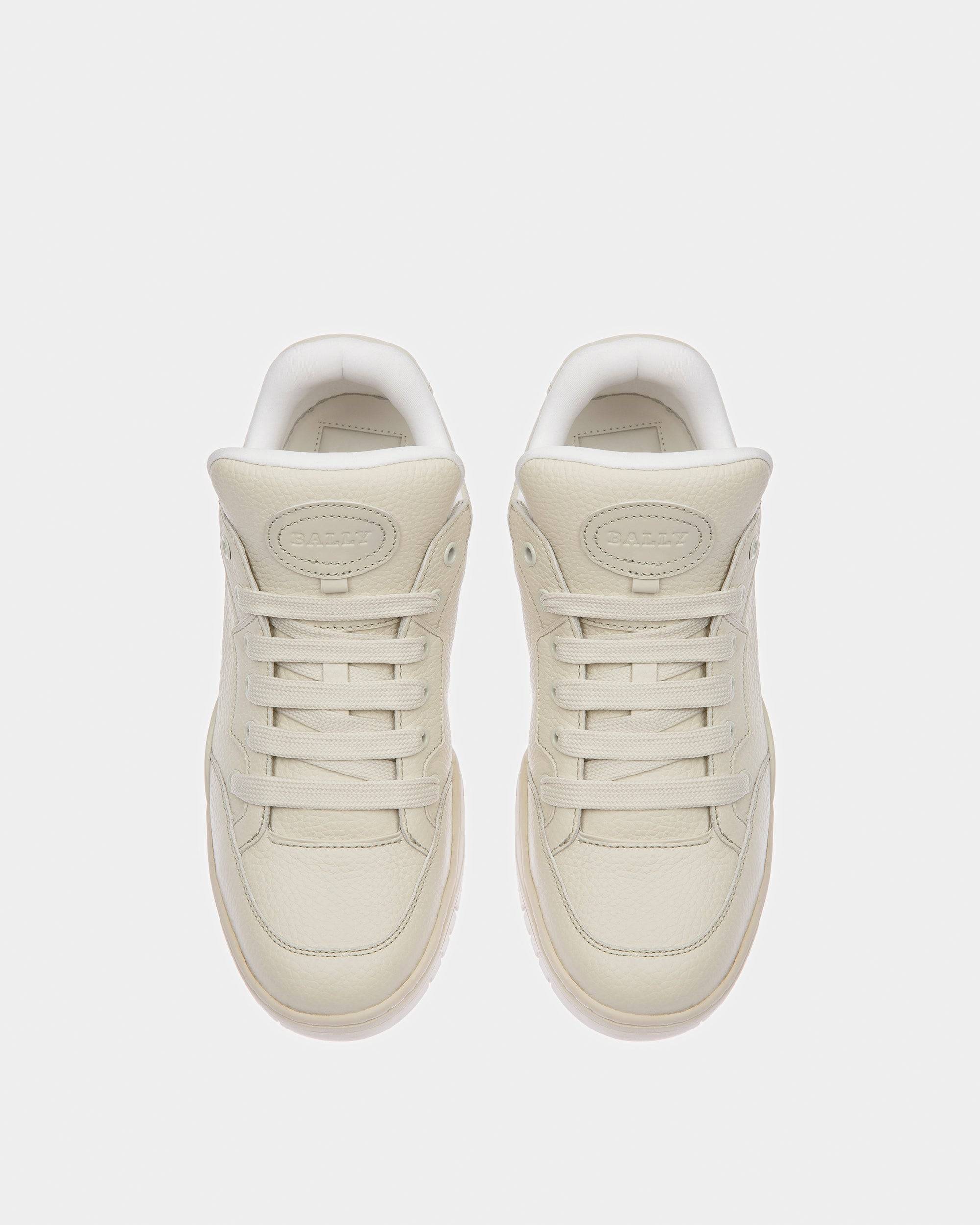 Kiro Sneaker In Pelle Bianco Cipria - Bally - 02