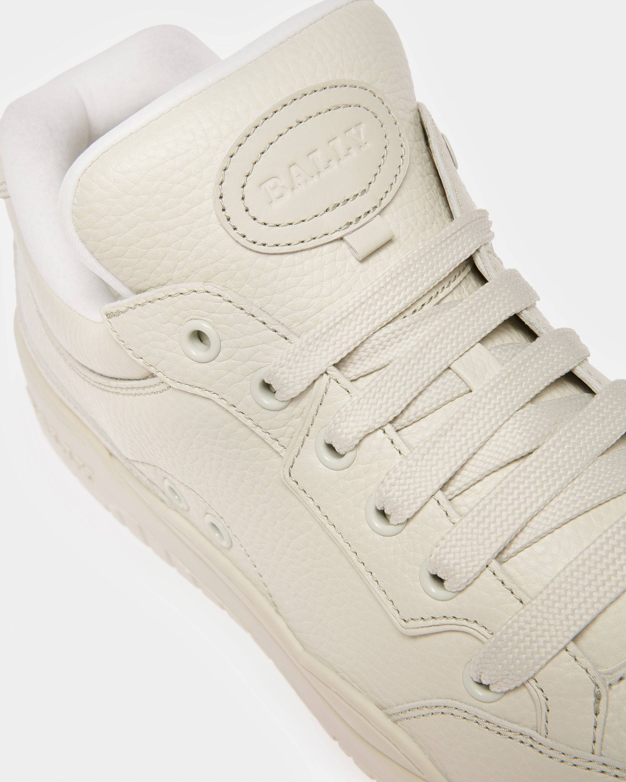 Kiro Sneaker In Pelle Bianco Cipria - Bally - 06