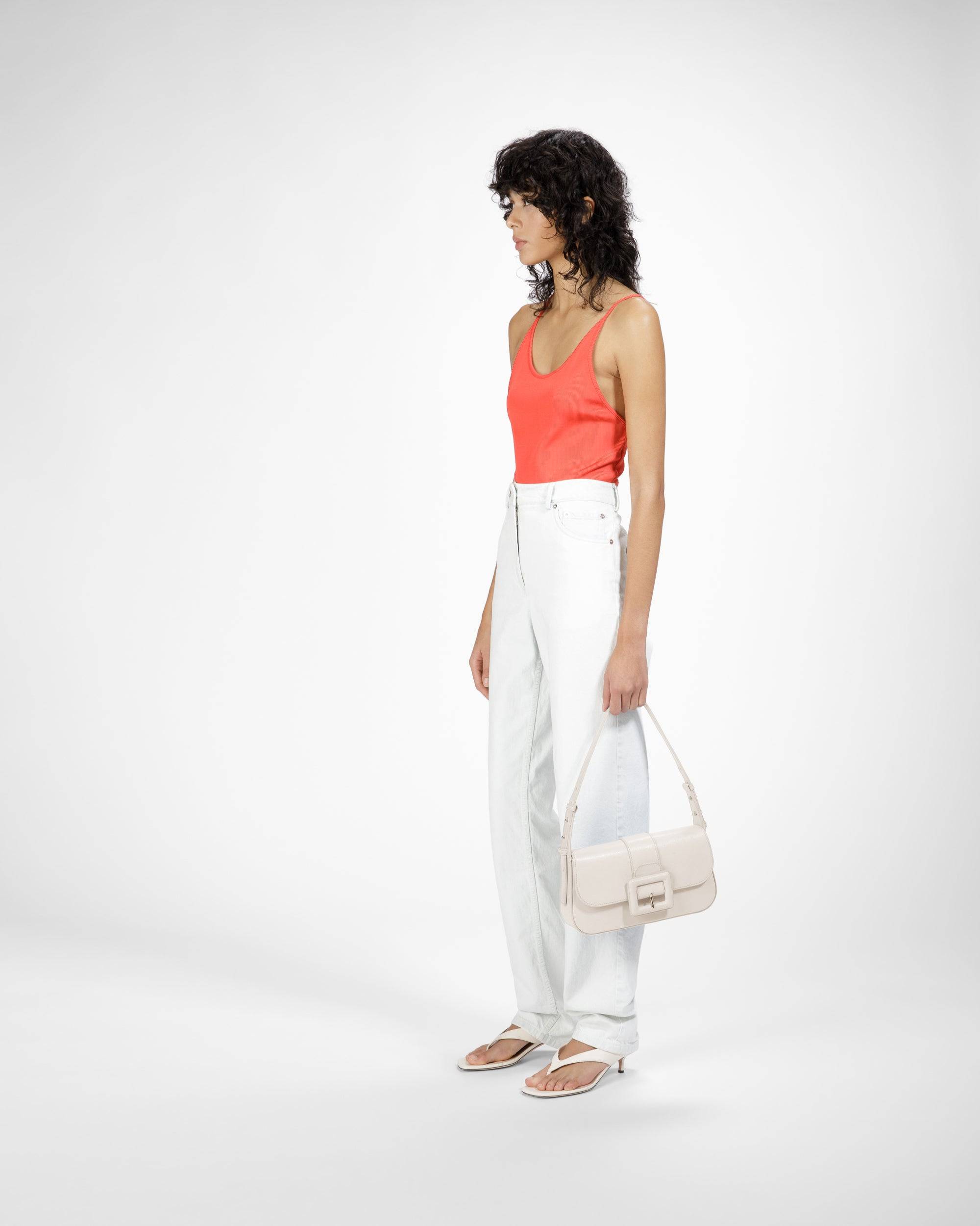Jadha Borsa A Spalla In Pelle Avorio - Bally - 07