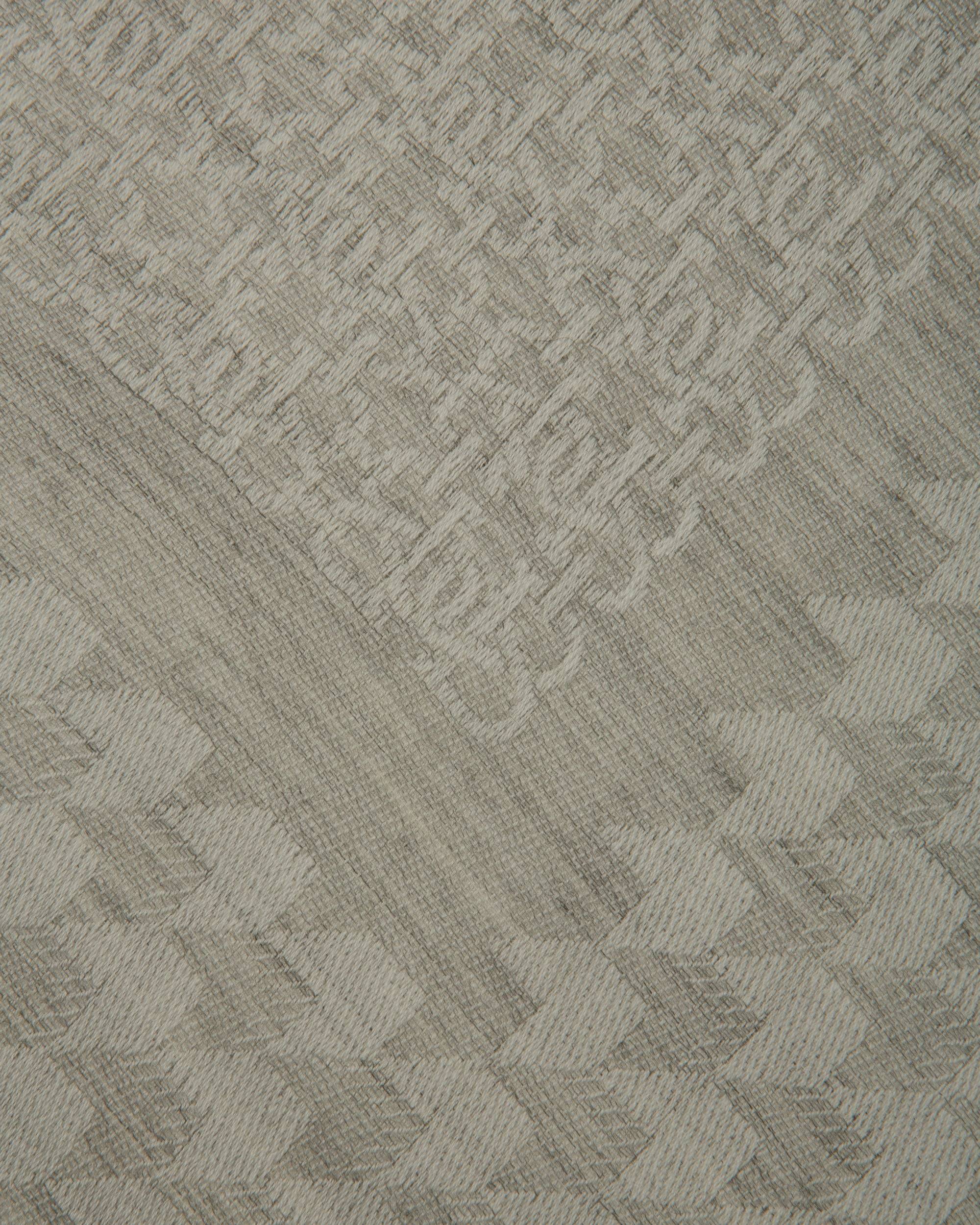 Sciarpa B-Monogram In Lana Grigia           - Bally - 02