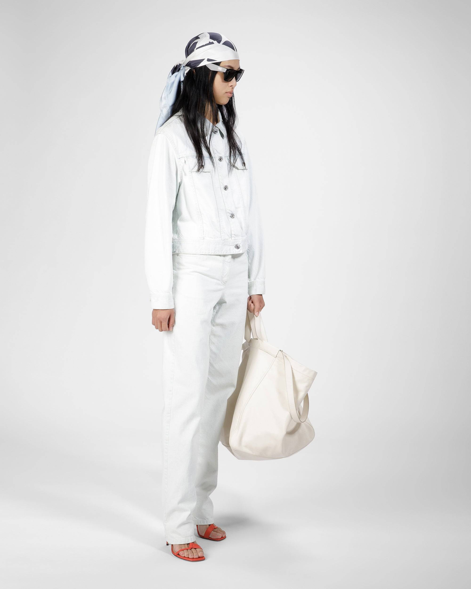 Foulard Carré B-Chain Azzurro           - Bally - 02
