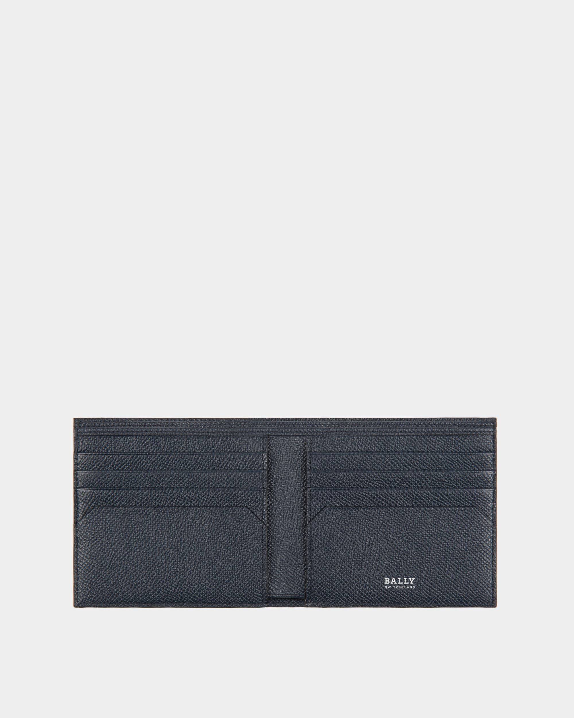 Trasai | Men's Wallets And Coin Purses | Blue Leather | Bally | Still Life Open / Inside