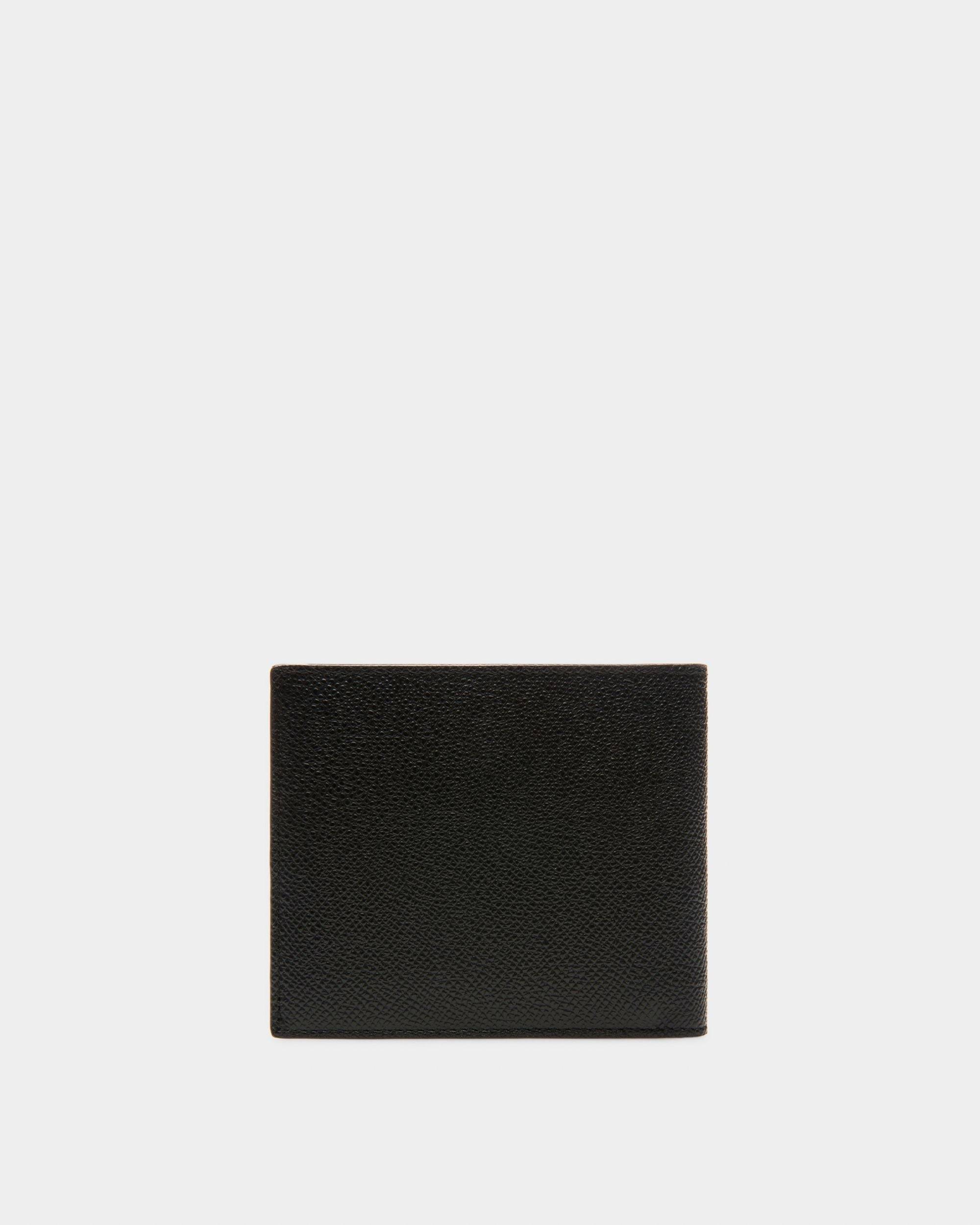 Trasai Men's Embossed Bovine Leather Wallet In Black - Men's - Bally - 02