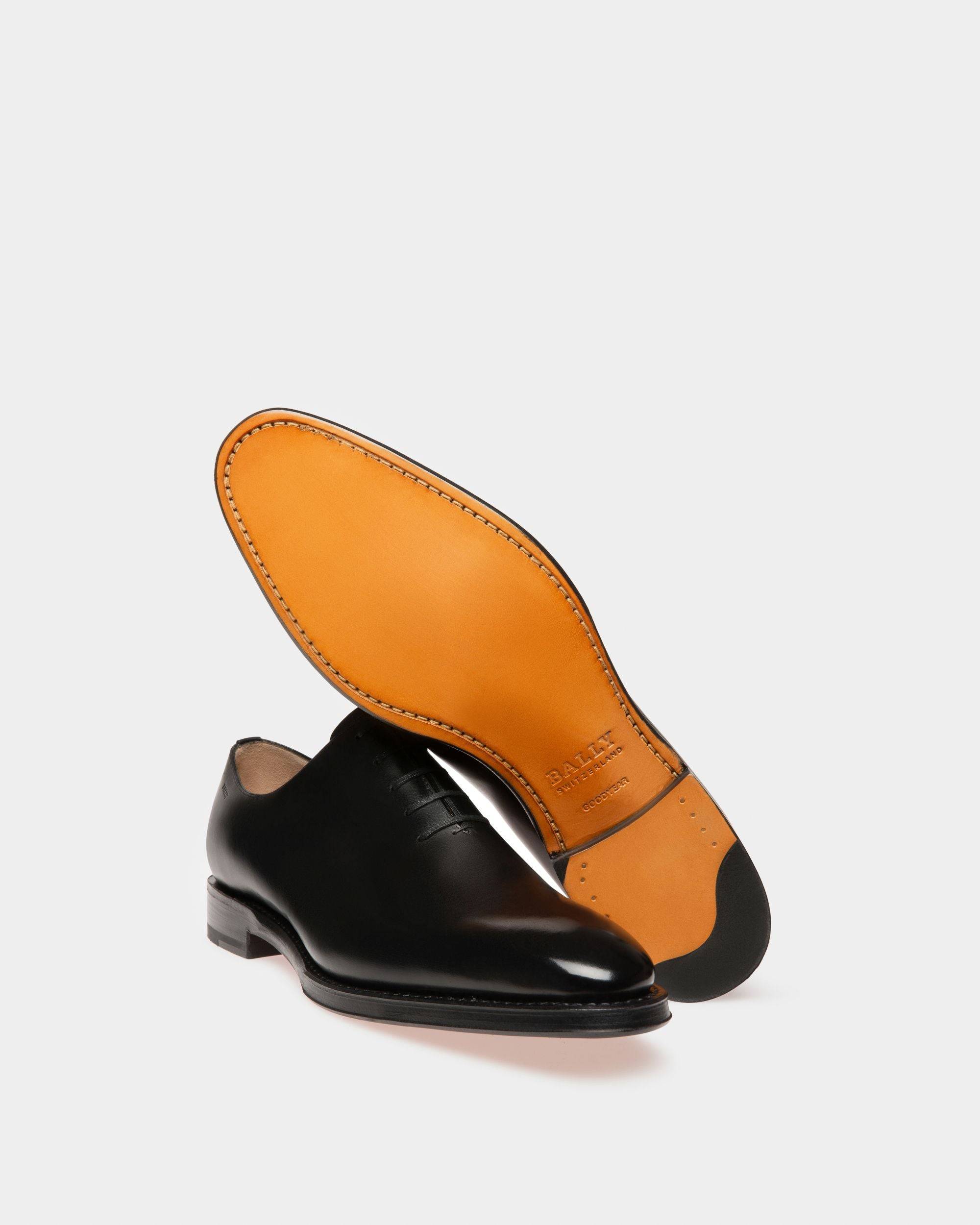 Scolder Men's Plain Calf Leather Oxford Shoe In Black - Men's - Bally - 05