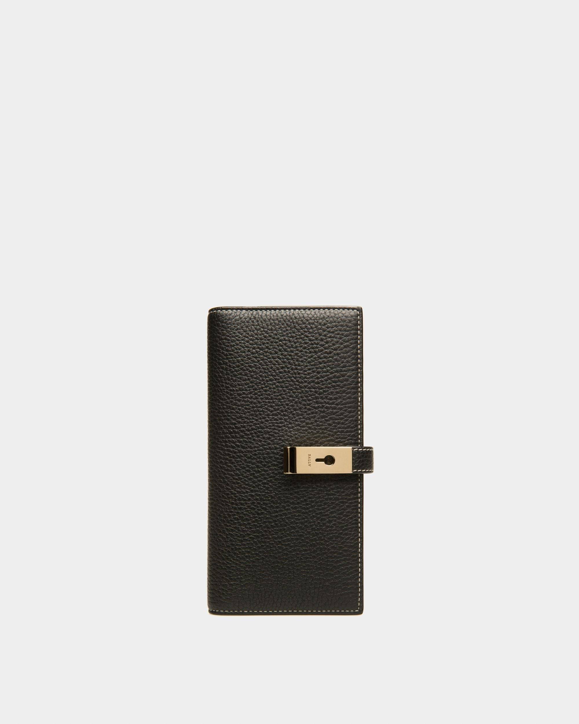 Amy Leather Wallet In Black - Women's - Bally