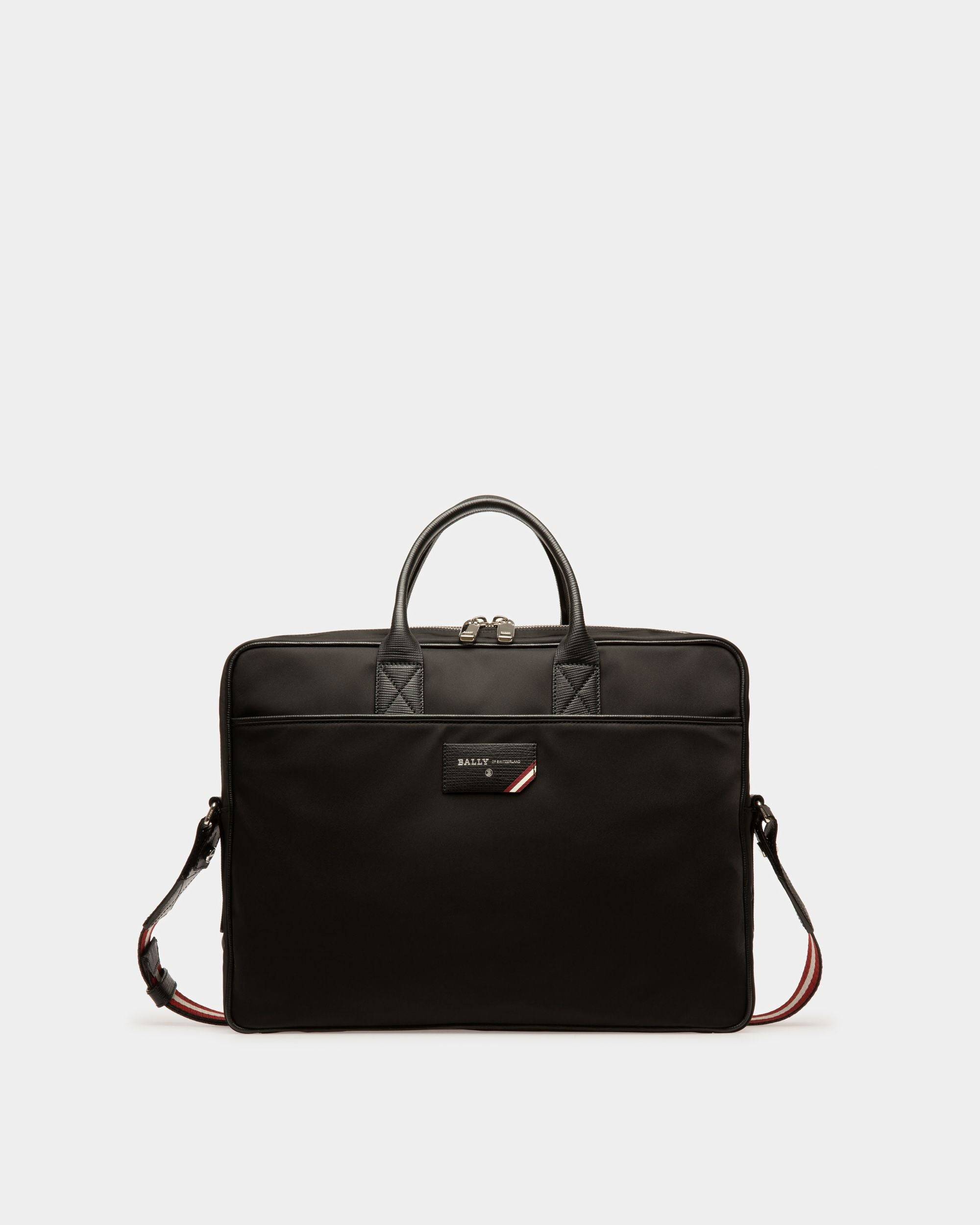 Faldy | Men's Business Bag | Black Leather | Bally | Still Life Front