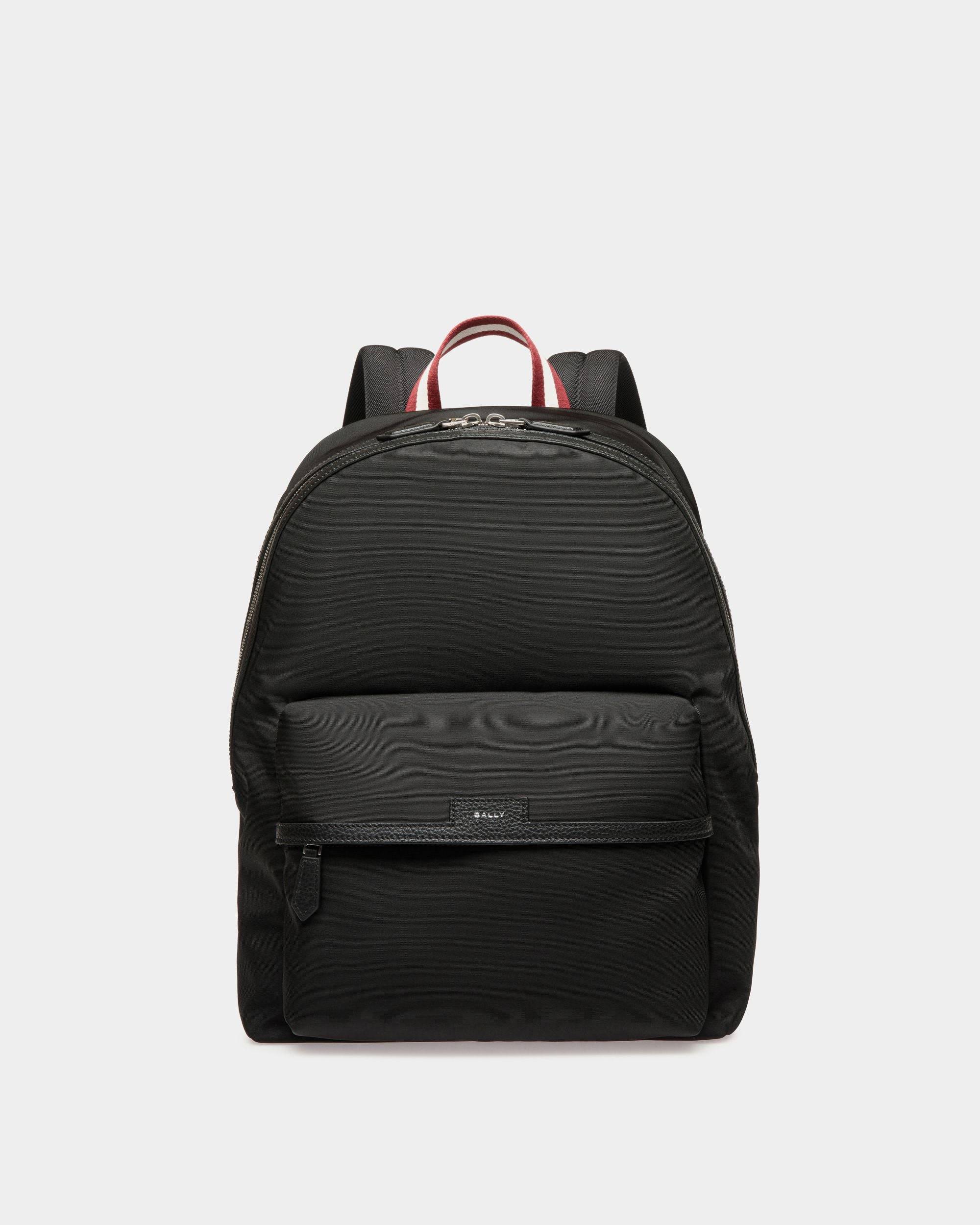 Code Backpack in Black Nylon - Men's - Bally - 01