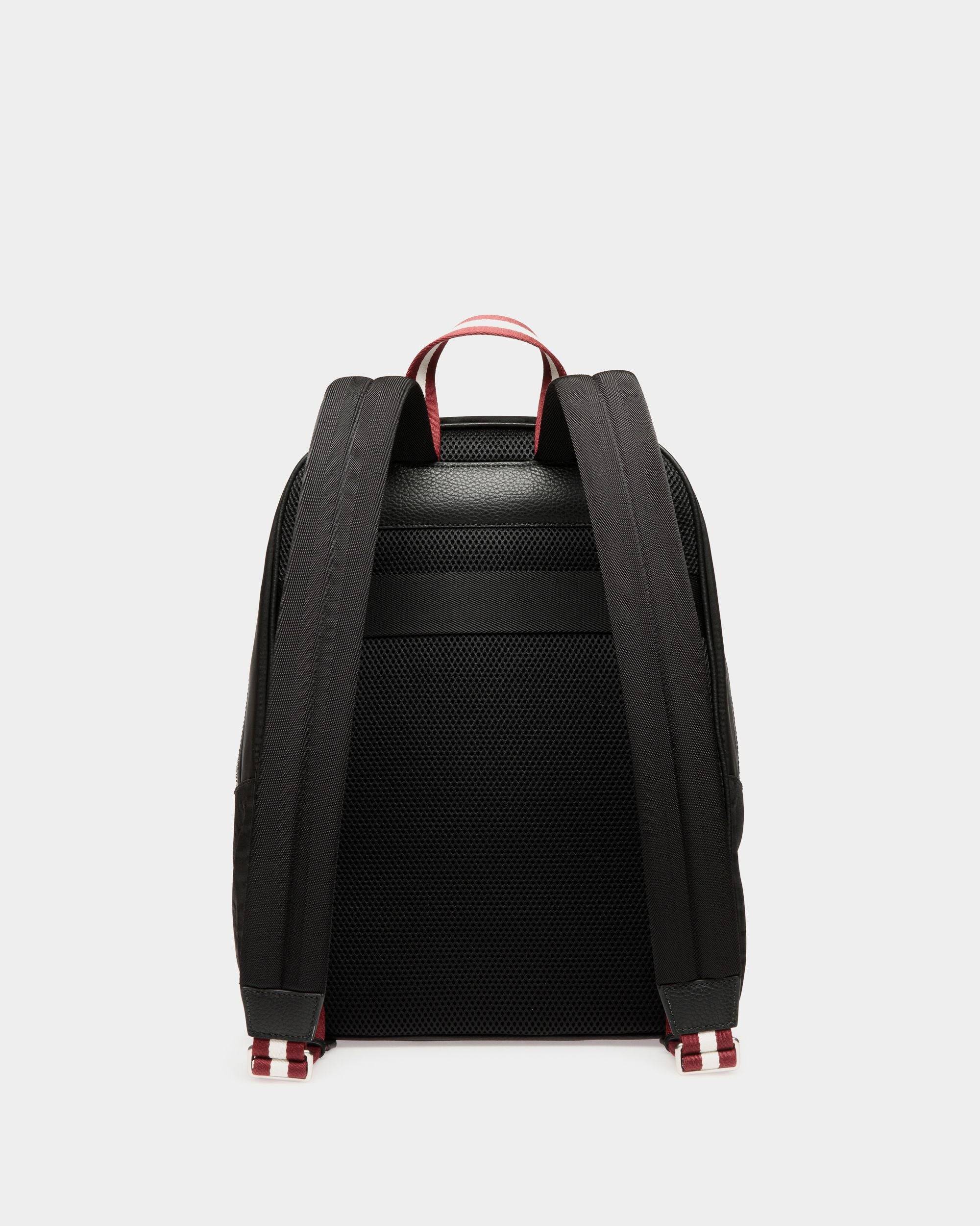 Code Backpack in Black Nylon - Men's - Bally - 02