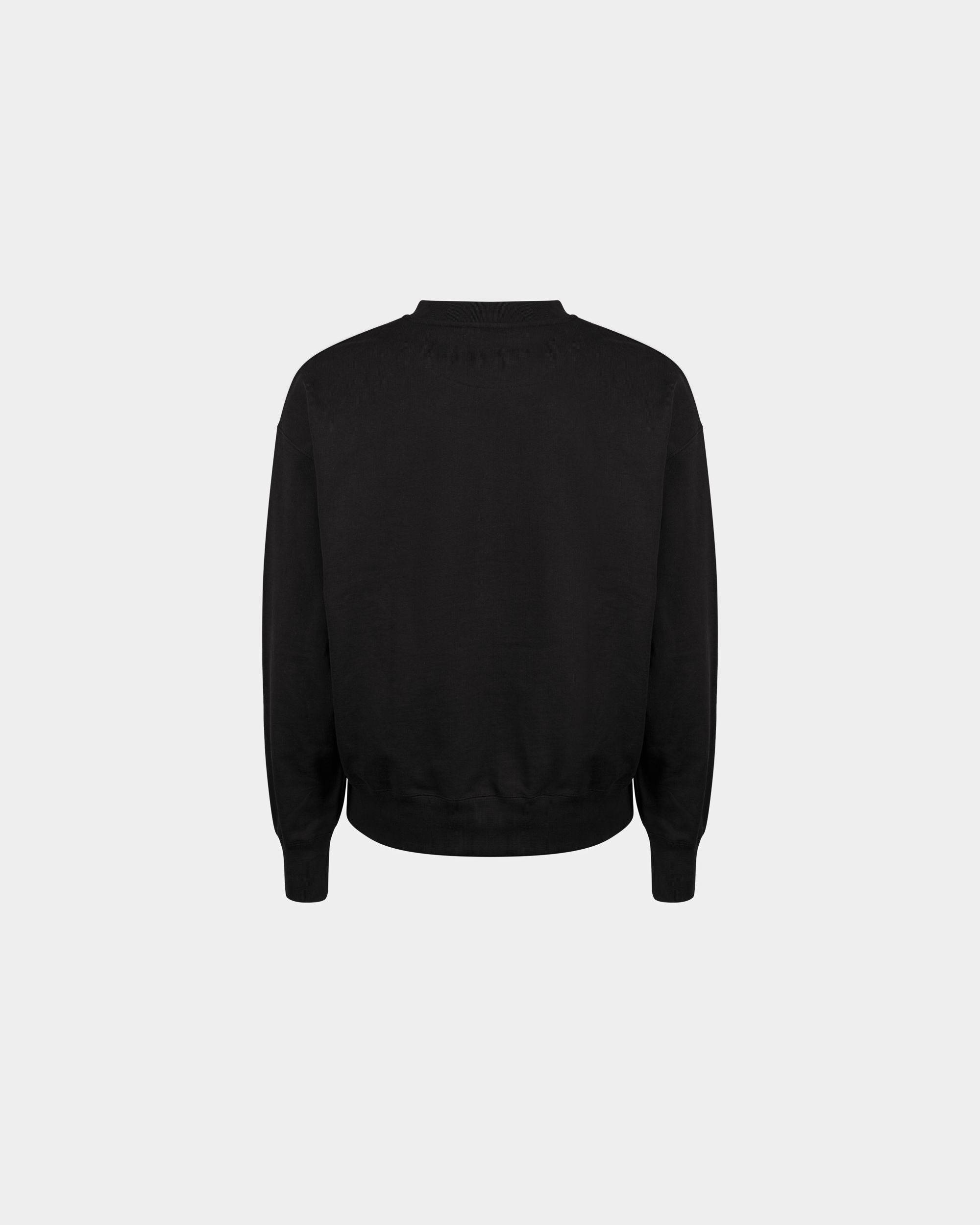 Men's Sweatshirt in Black Cotton | Bally | Still Life Back