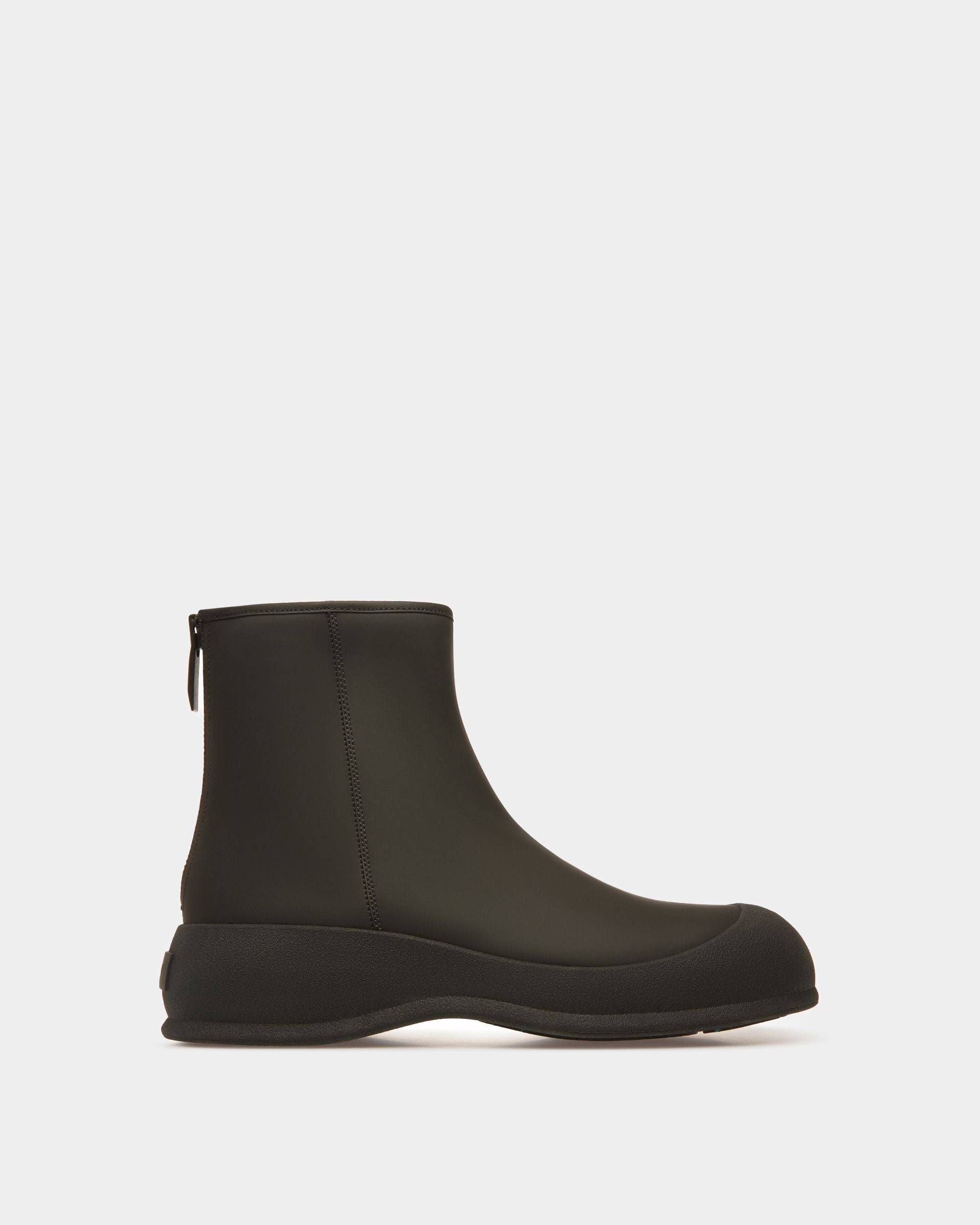 Men's Frei Snow Boots In Black Leather | Bally | Still Life Side