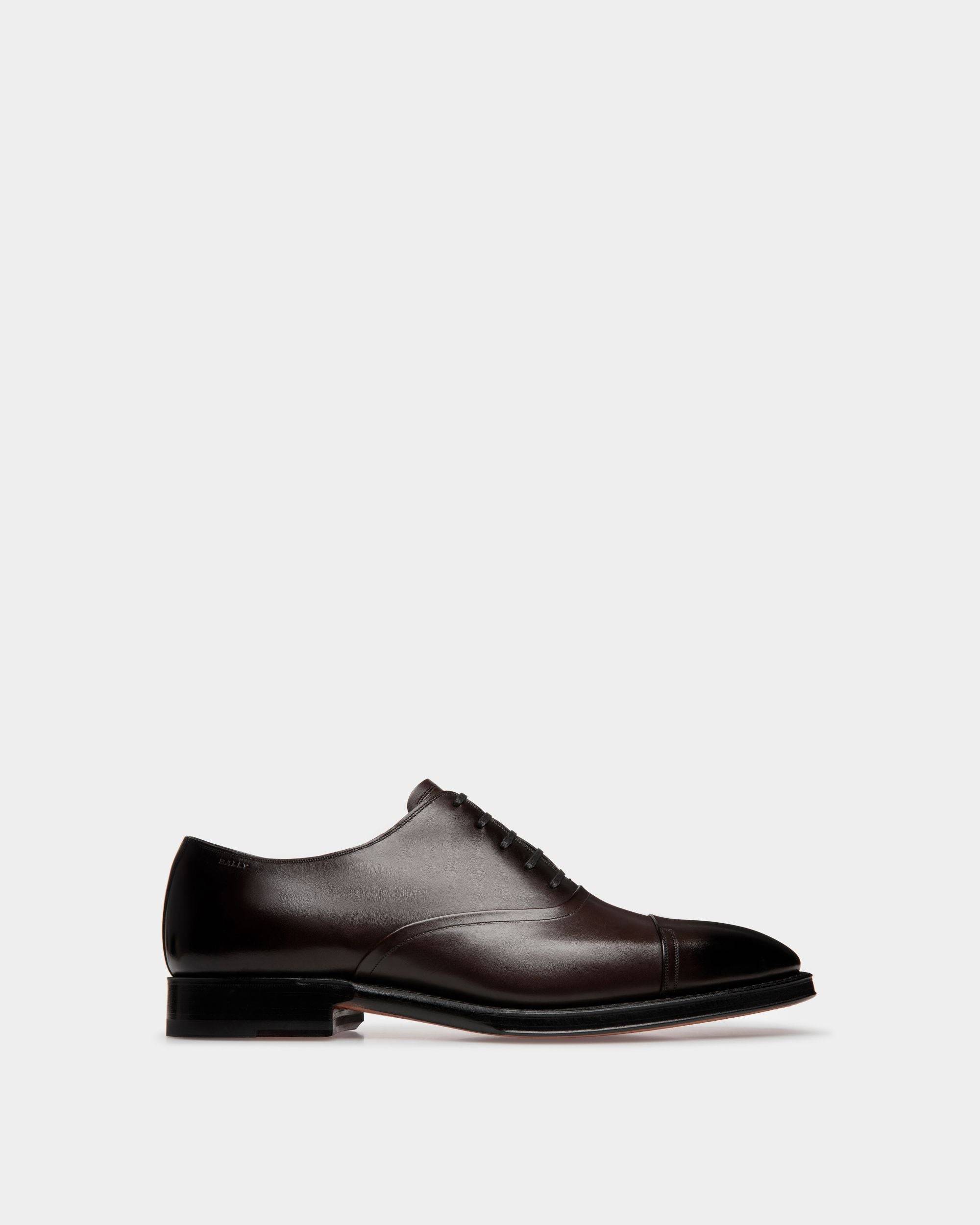 Selby | Men's Oxford Shoes | Brown Leather | Bally | Still Life Side