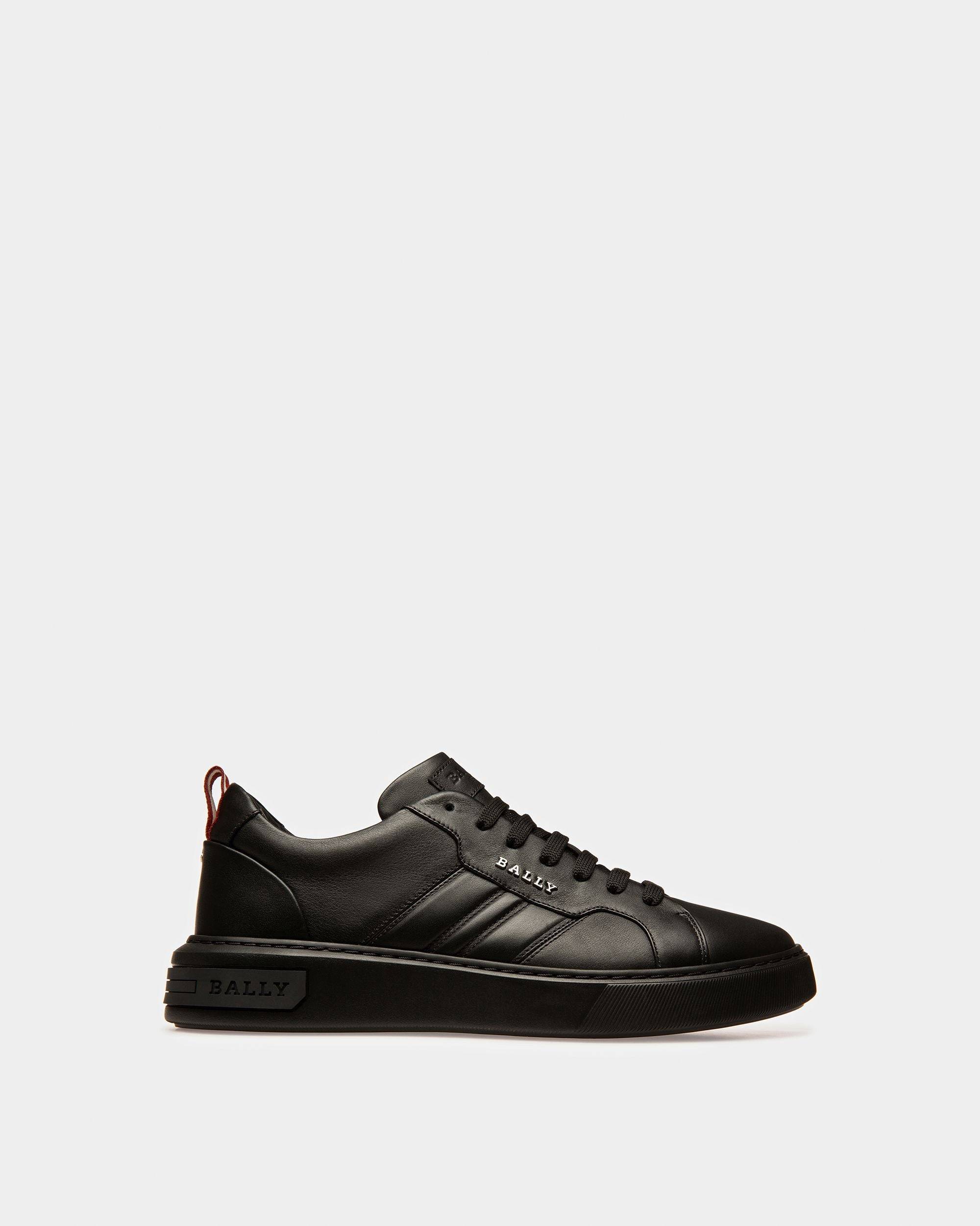 Black store bally sneakers