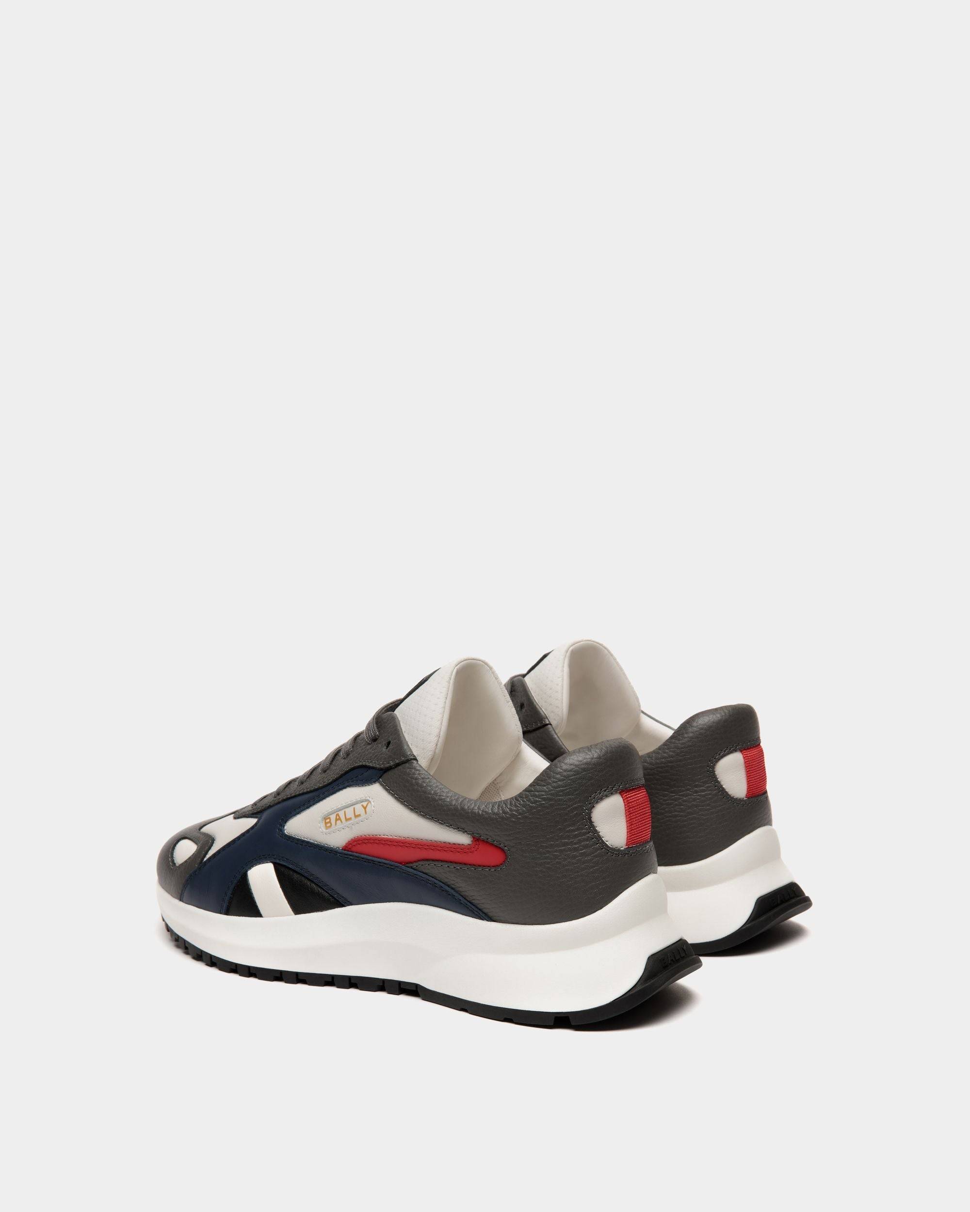 Outline | Men's Sneaker in Multicolor Leather | Bally | Still Life 3/4 Front
