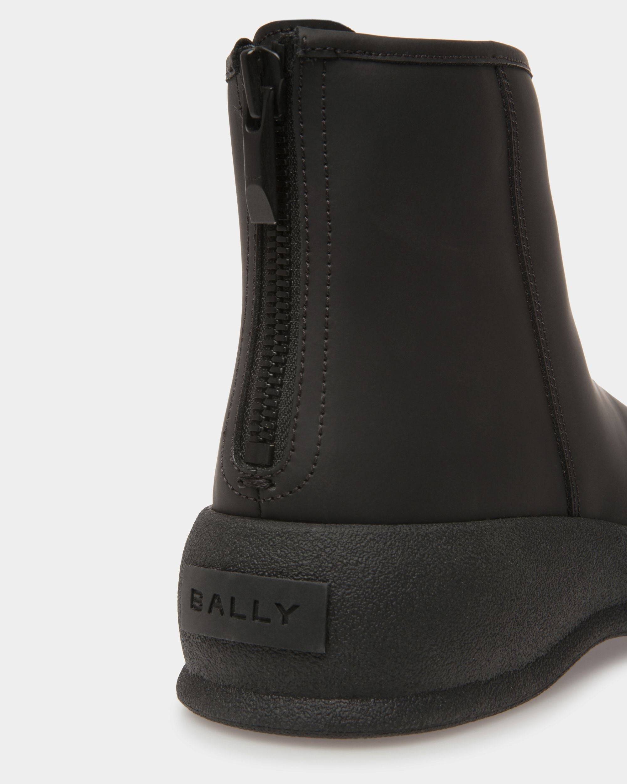 Carsey | Women's Boots | Black Leather | Bally | Still Life Detail