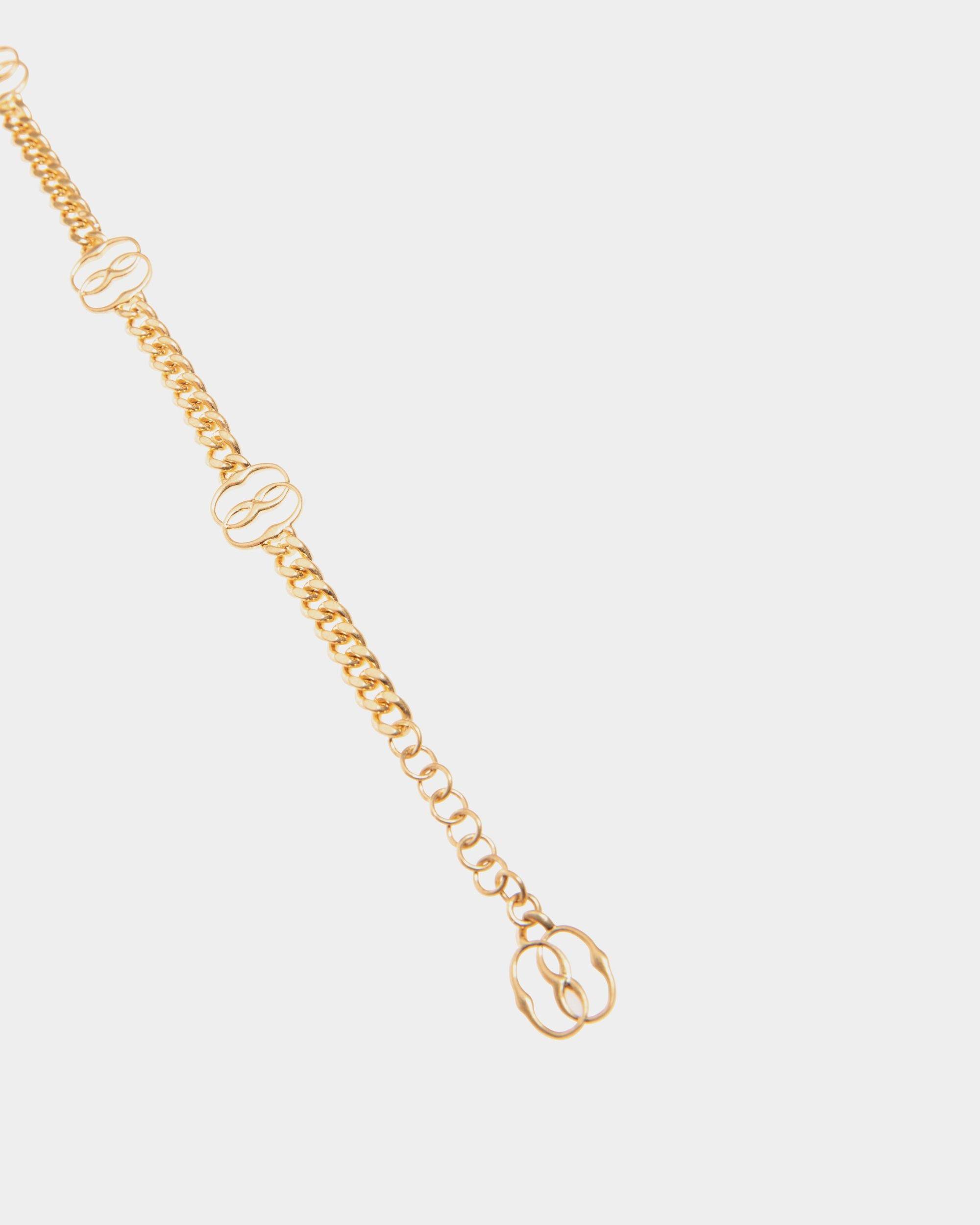 Emblem | Women's Bracelet in Gold Eco Brass | Bally | Still Life Detail