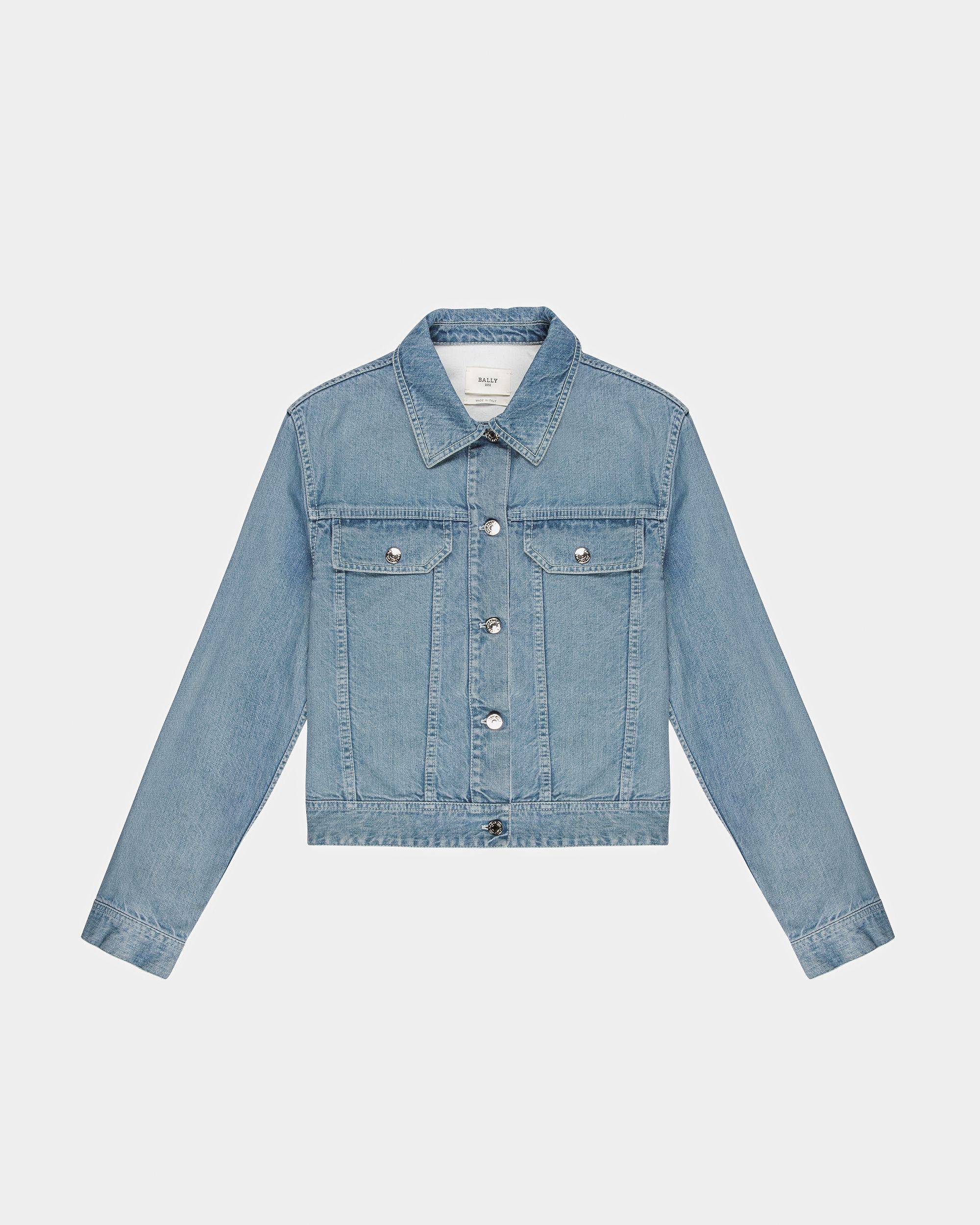 Light blue denim jacket hot sale girls