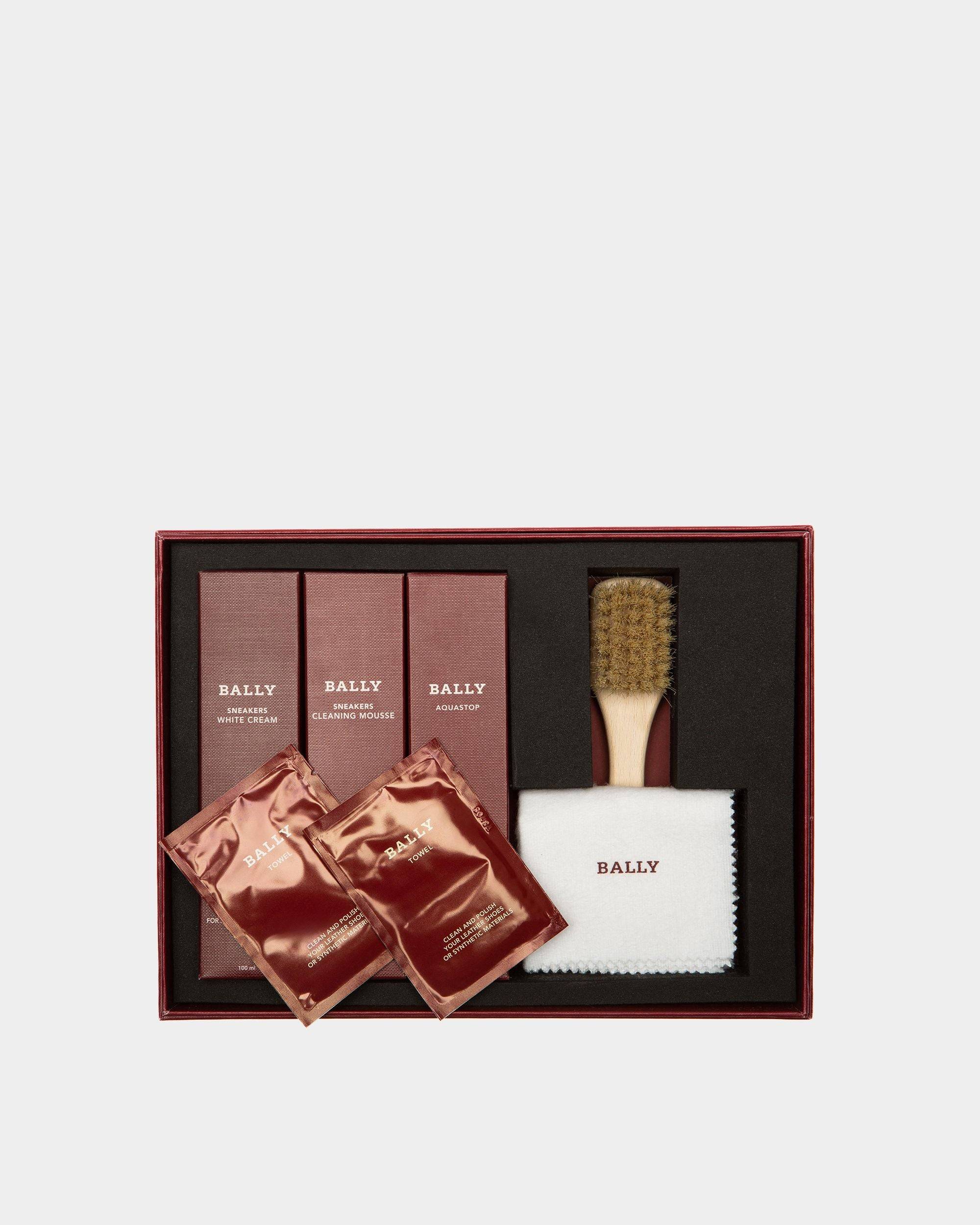 Men s Shoe Care Kit Gift Box In Bally Red Bally