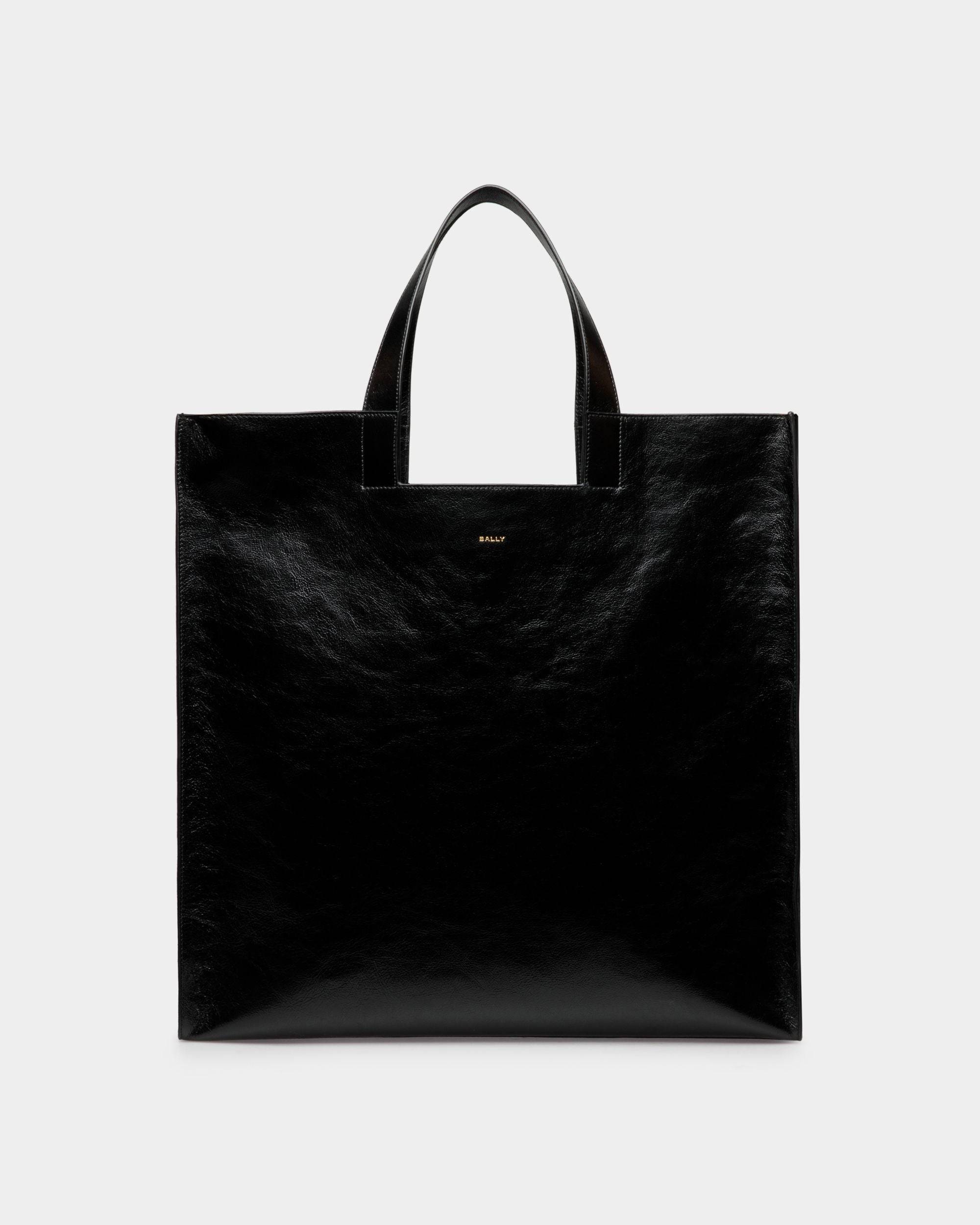 Bally black leather bag hotsell