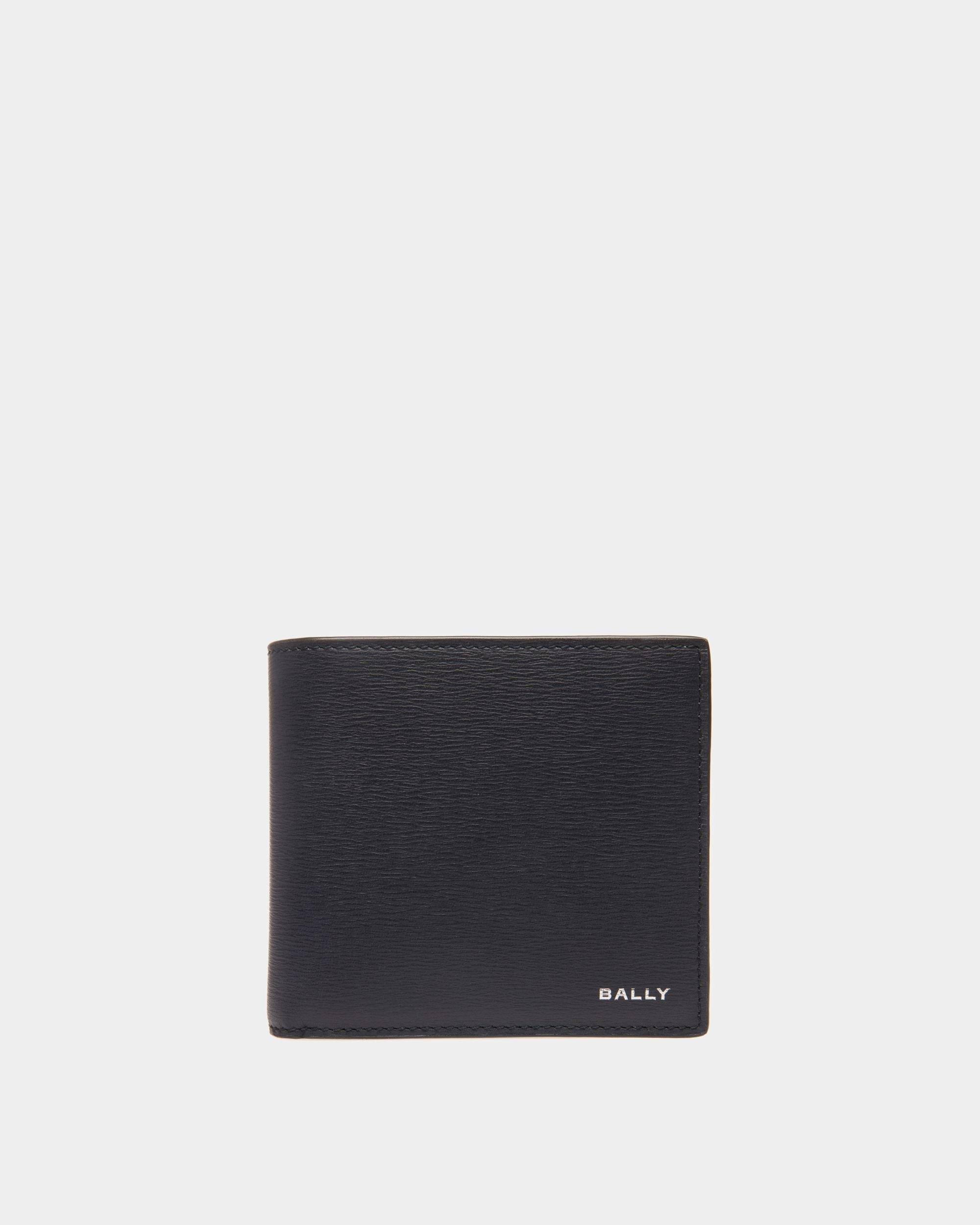 Men's Crossing ID Coin Wallet In Midnight Leather | Bally | Still Life Front
