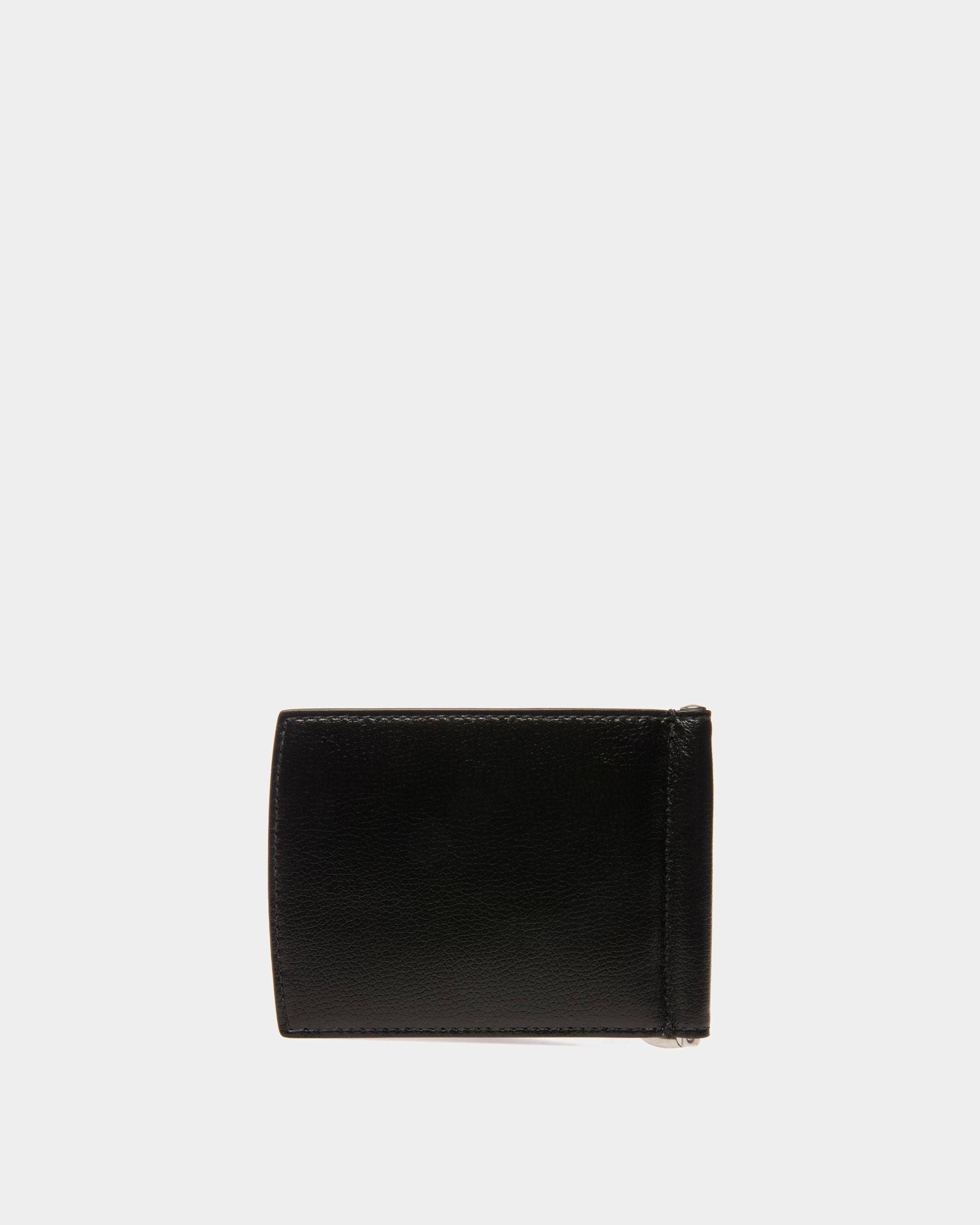 Banque Bi-fold Clip | Men's Wallets And Coin Purses | Black Leather | Bally | Still Life Back