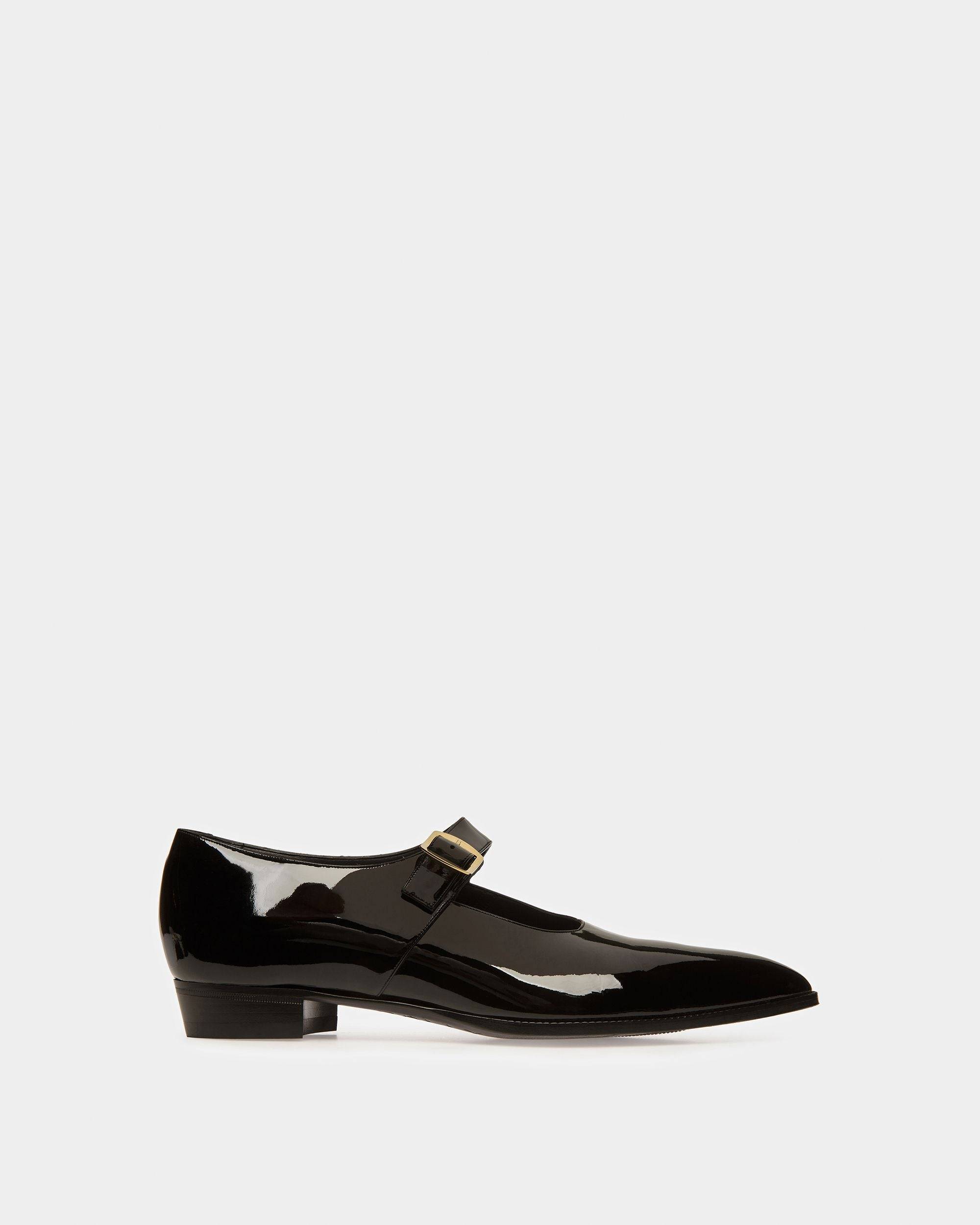 Glendale Mary Jane In Patent Leather - Men's - Bally