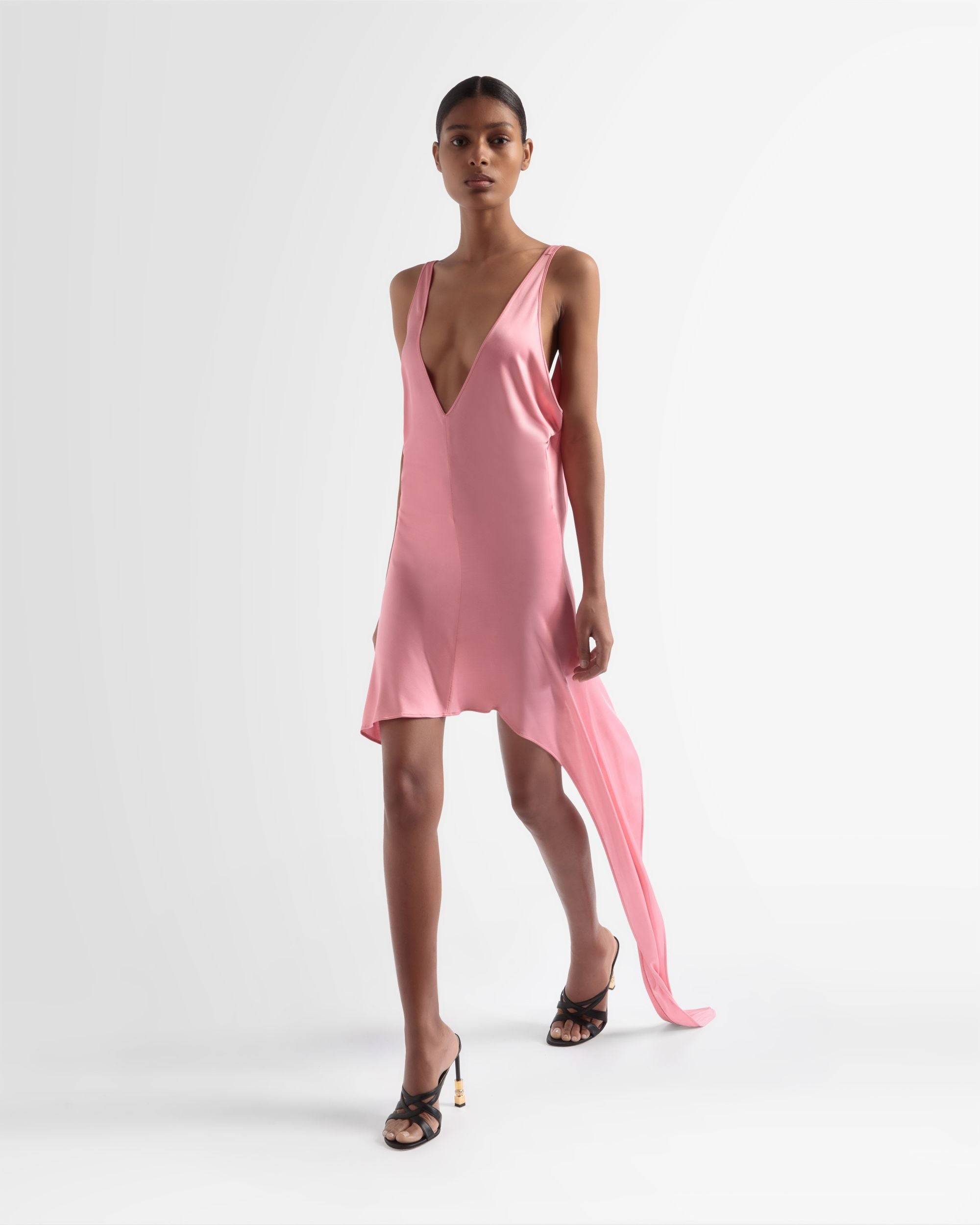 Open Back Dress In Pink - Bally