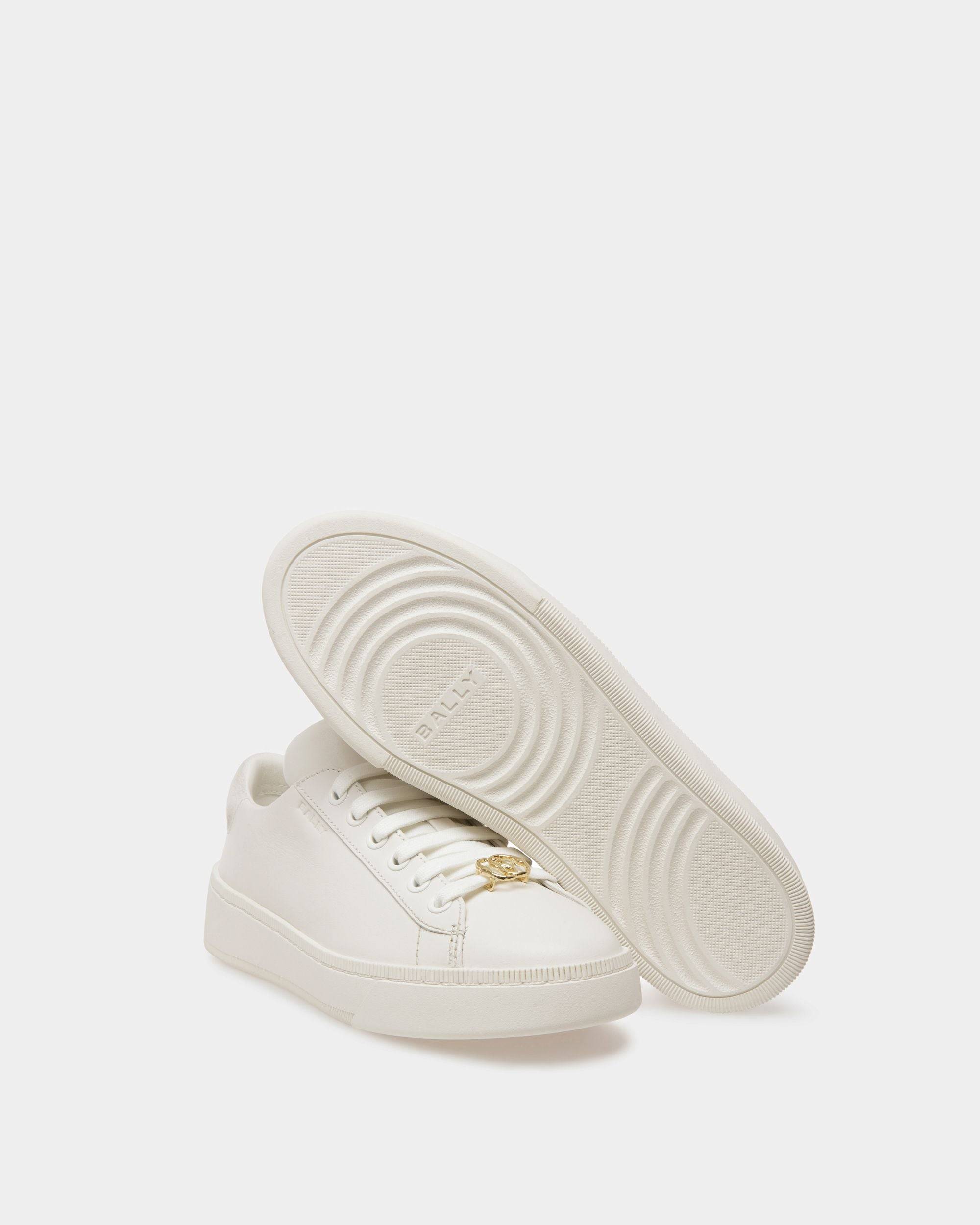 Ryver | Women's Sneakers | White Leather | Bally | Still Life Below