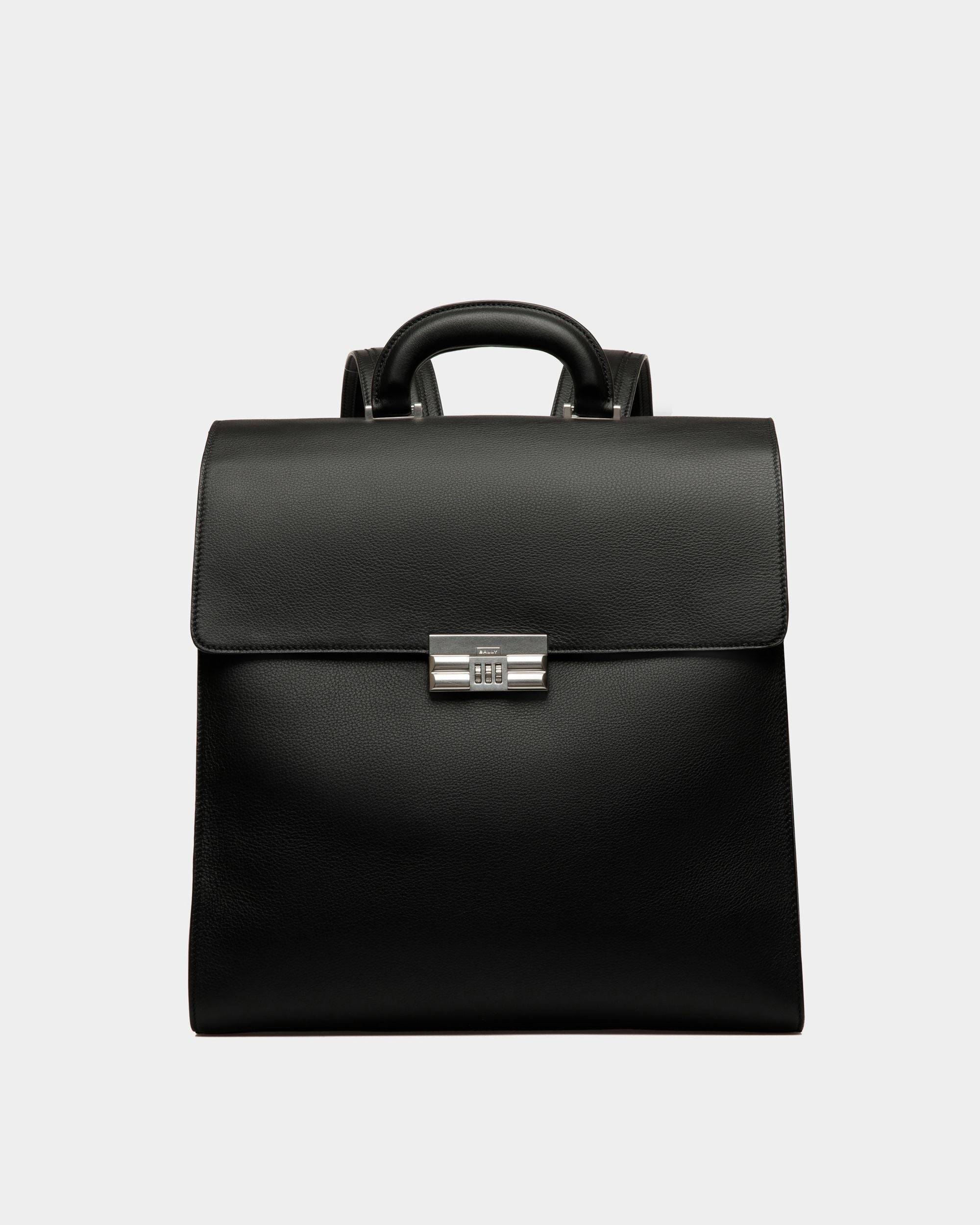 Men's Busy Bally Backpack in Leather | Bally | Still Life Front
