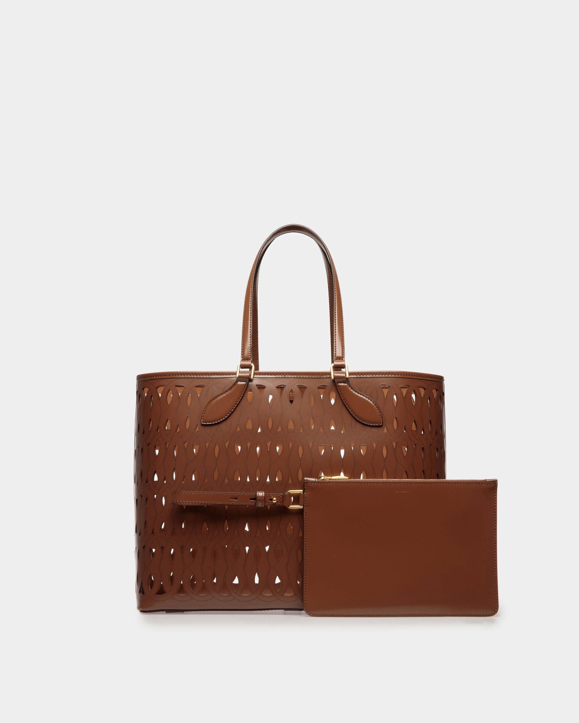 Lago トートバッグ ブラウン レザー - Bally