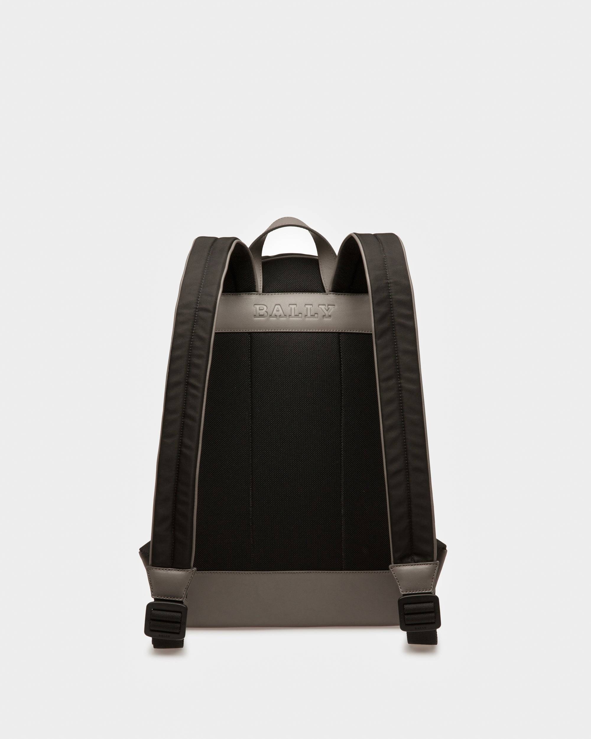 Harper Sac À Dos Noir En Cuir Et Nylon - Bally - 03