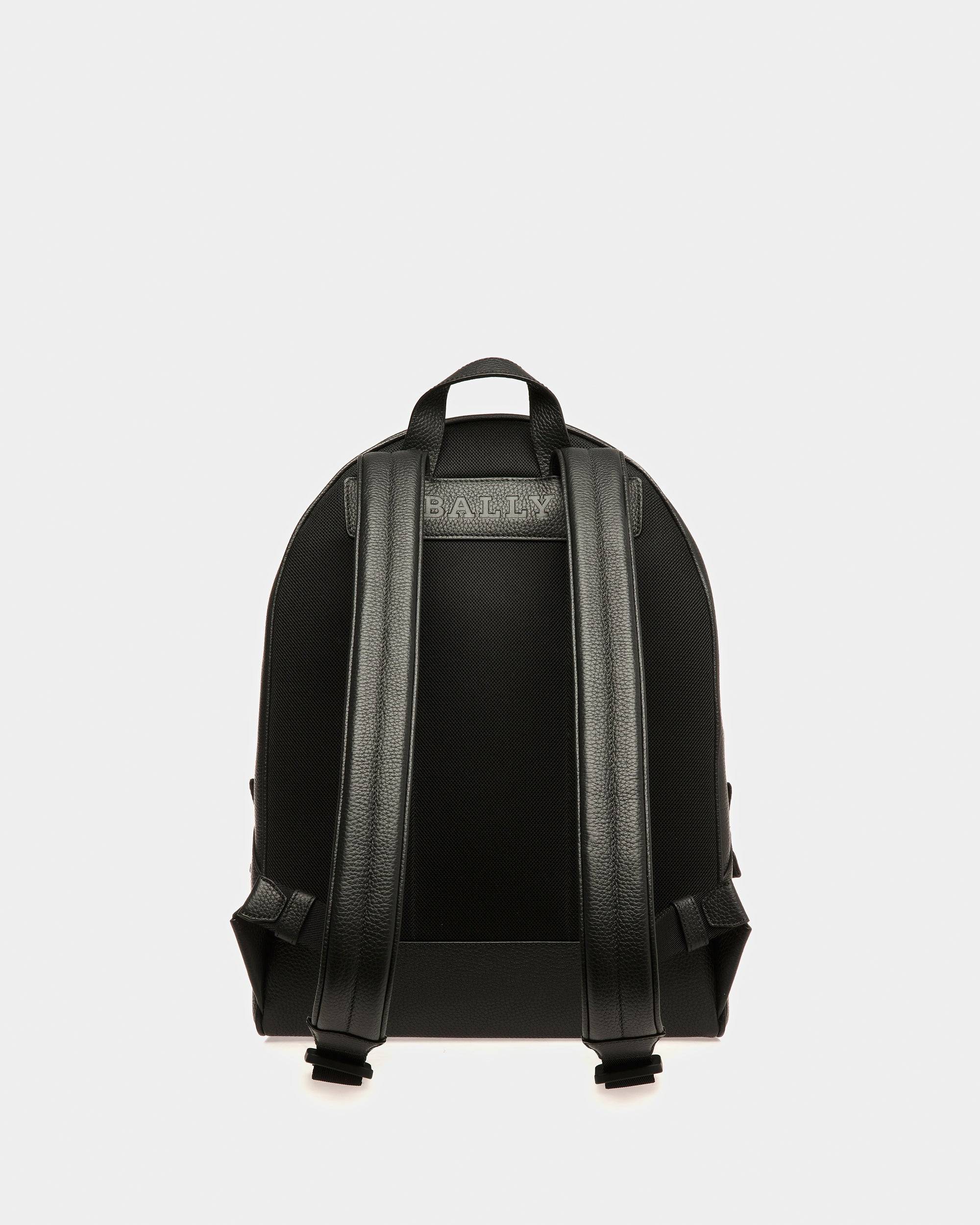 Harper Sac À Dos En Cuir Noir - Bally - 03