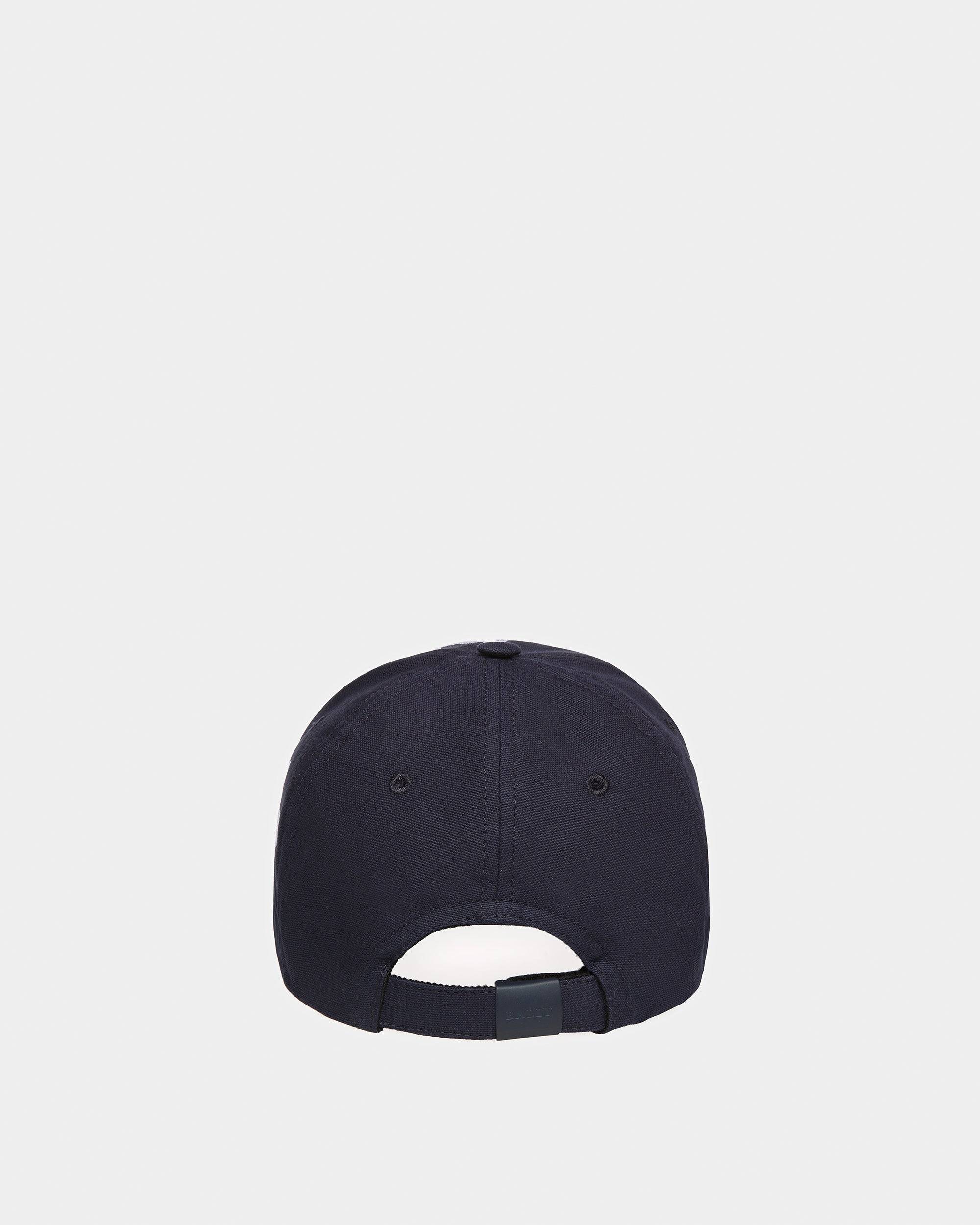 Casquette De Baseball En Coton Encre         - Bally - 02