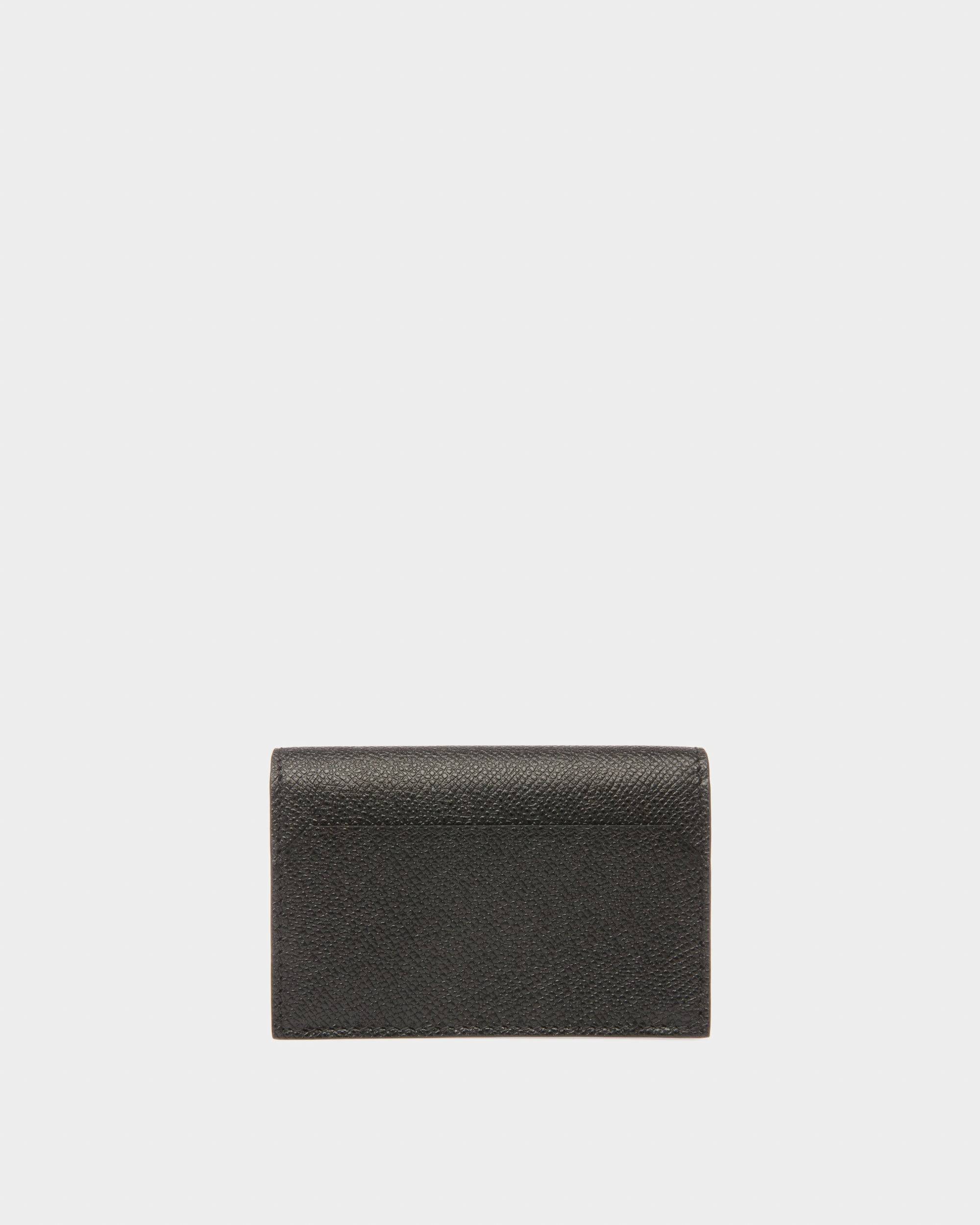 Brenty Portefeuille En Cuir Noir Et Bleu - Bally - 02
