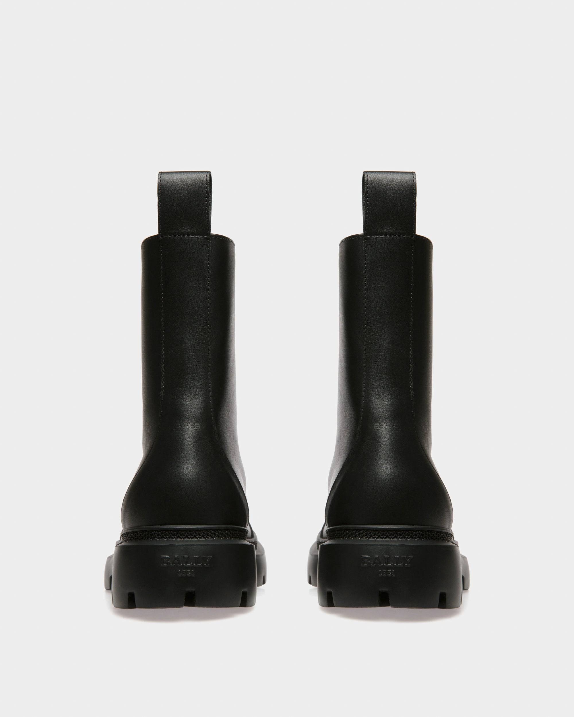 Giuli Bottines En Cuir Noir - Bally - 04
