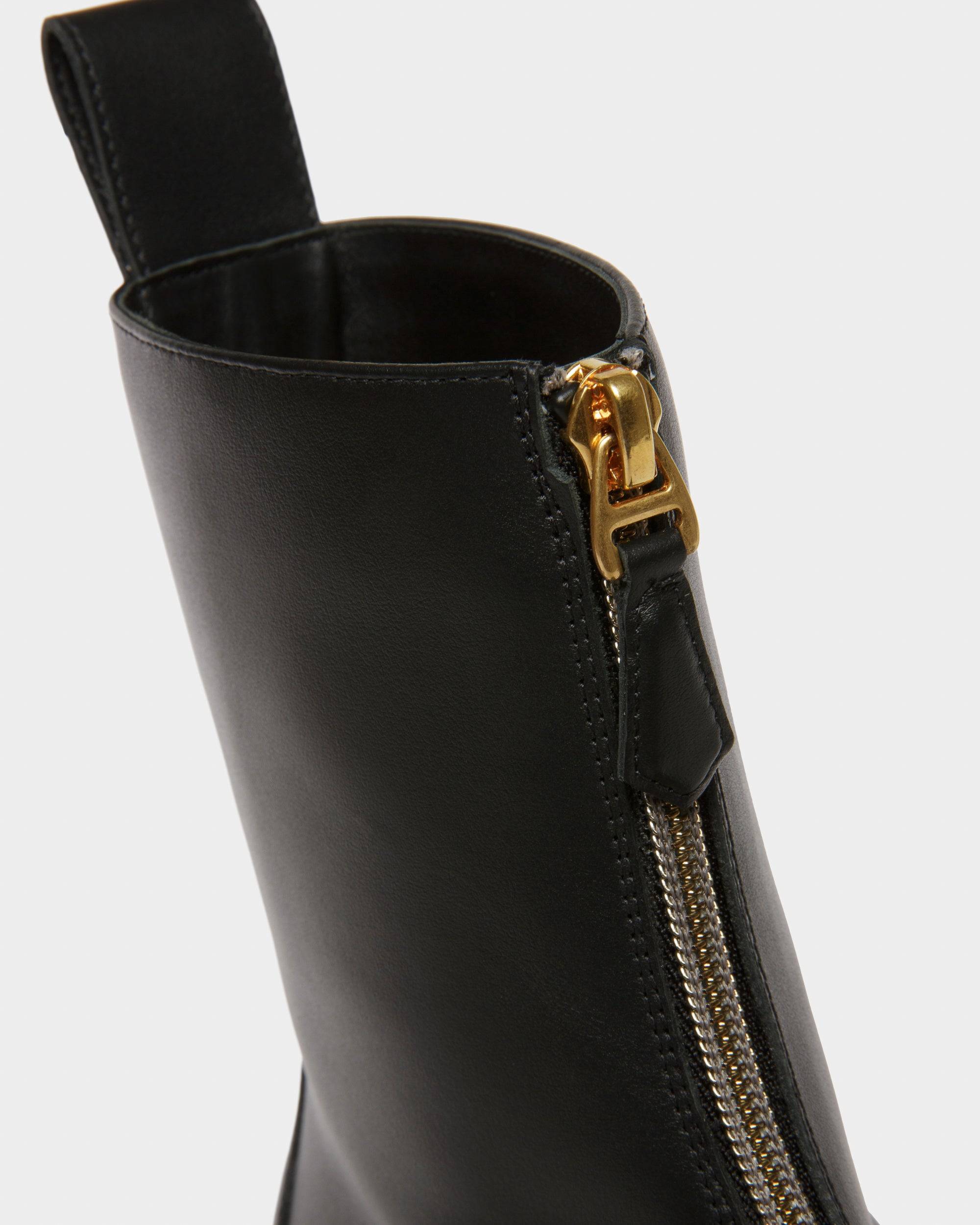 Giuli Bottines En Cuir Noir - Bally - 06