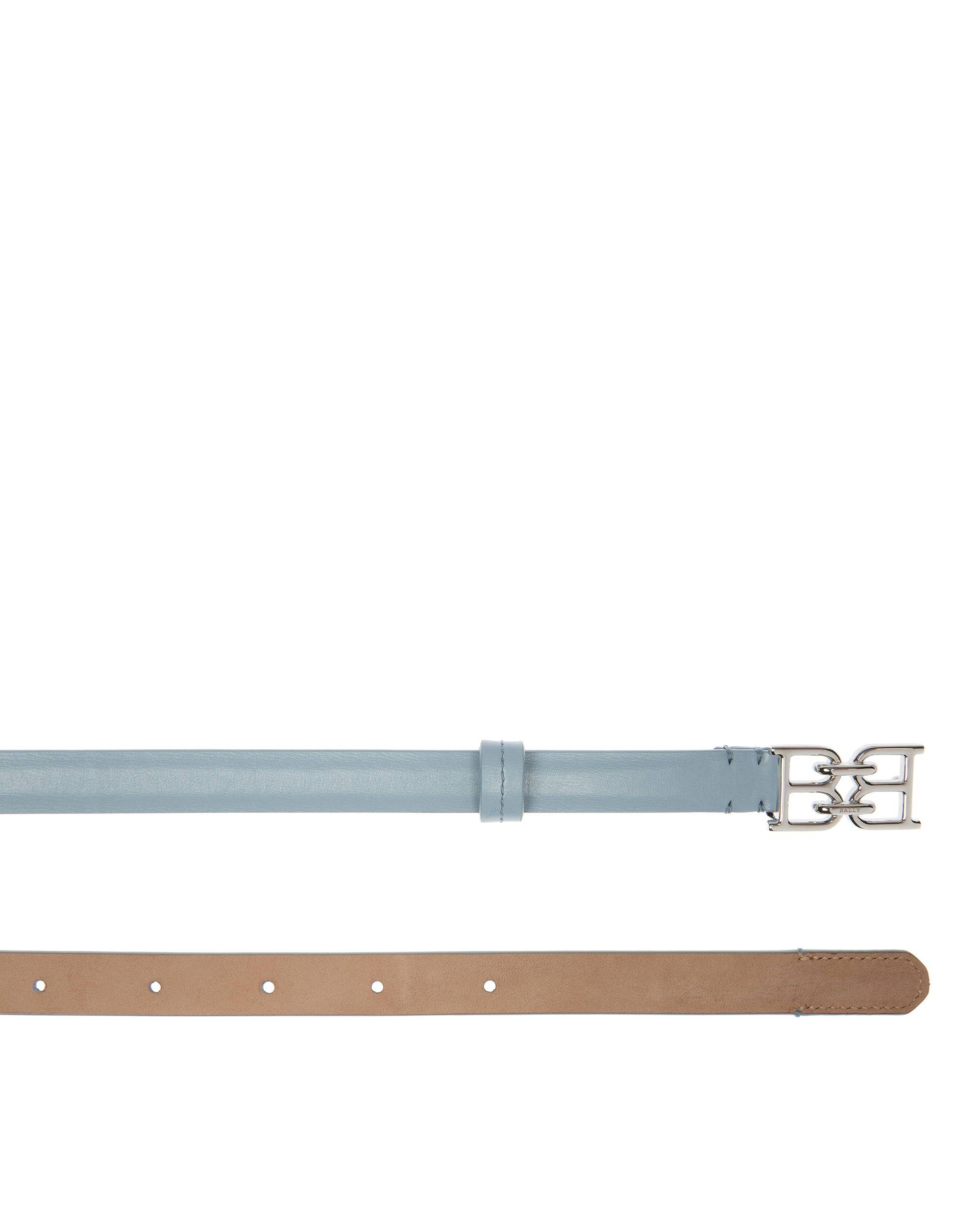 Ceinture B-Chain Ceinture En Cuir Bleu Clair - Bally - 02