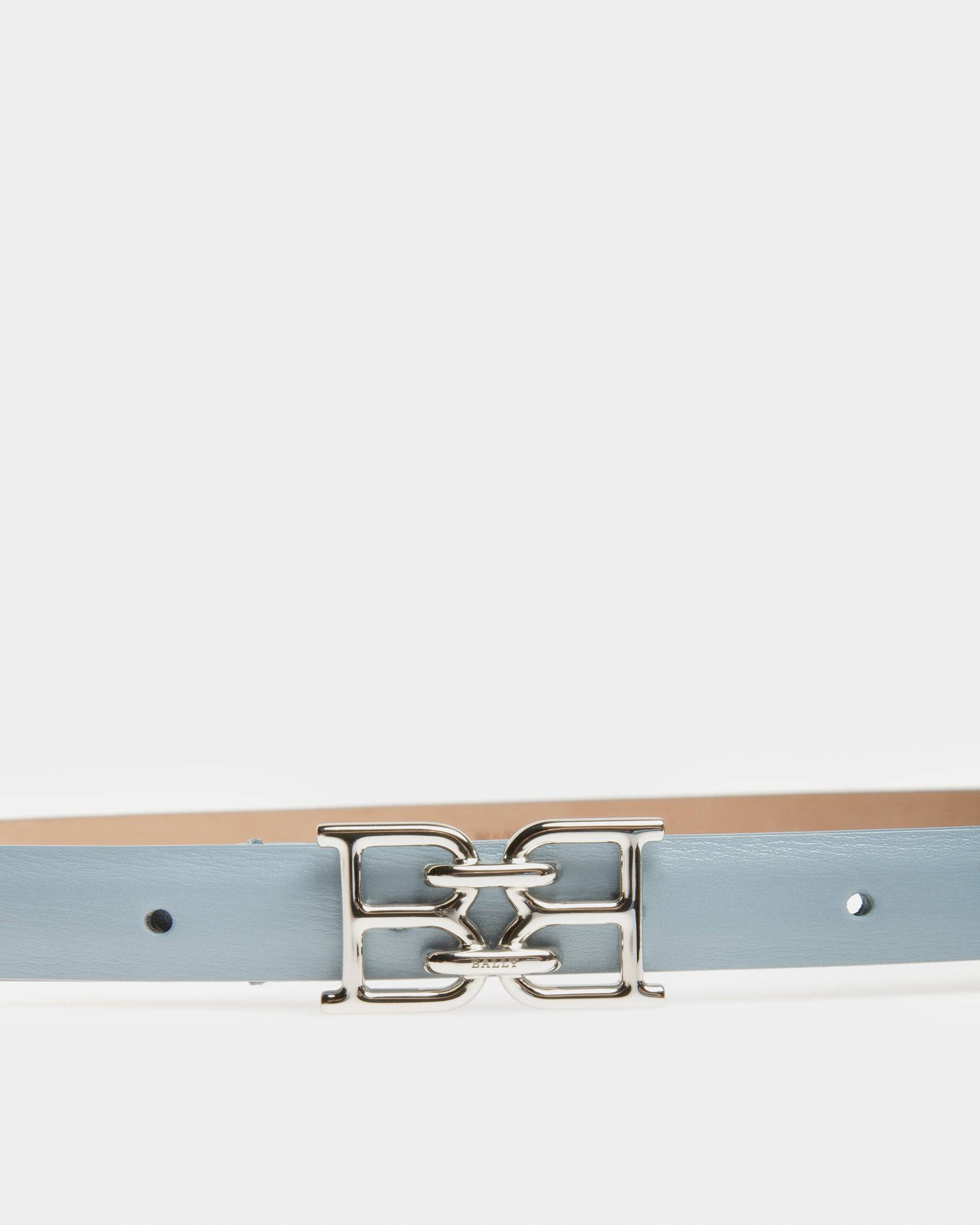 Ceinture B-Chain Ceinture En Cuir Bleu Clair - Bally - 03