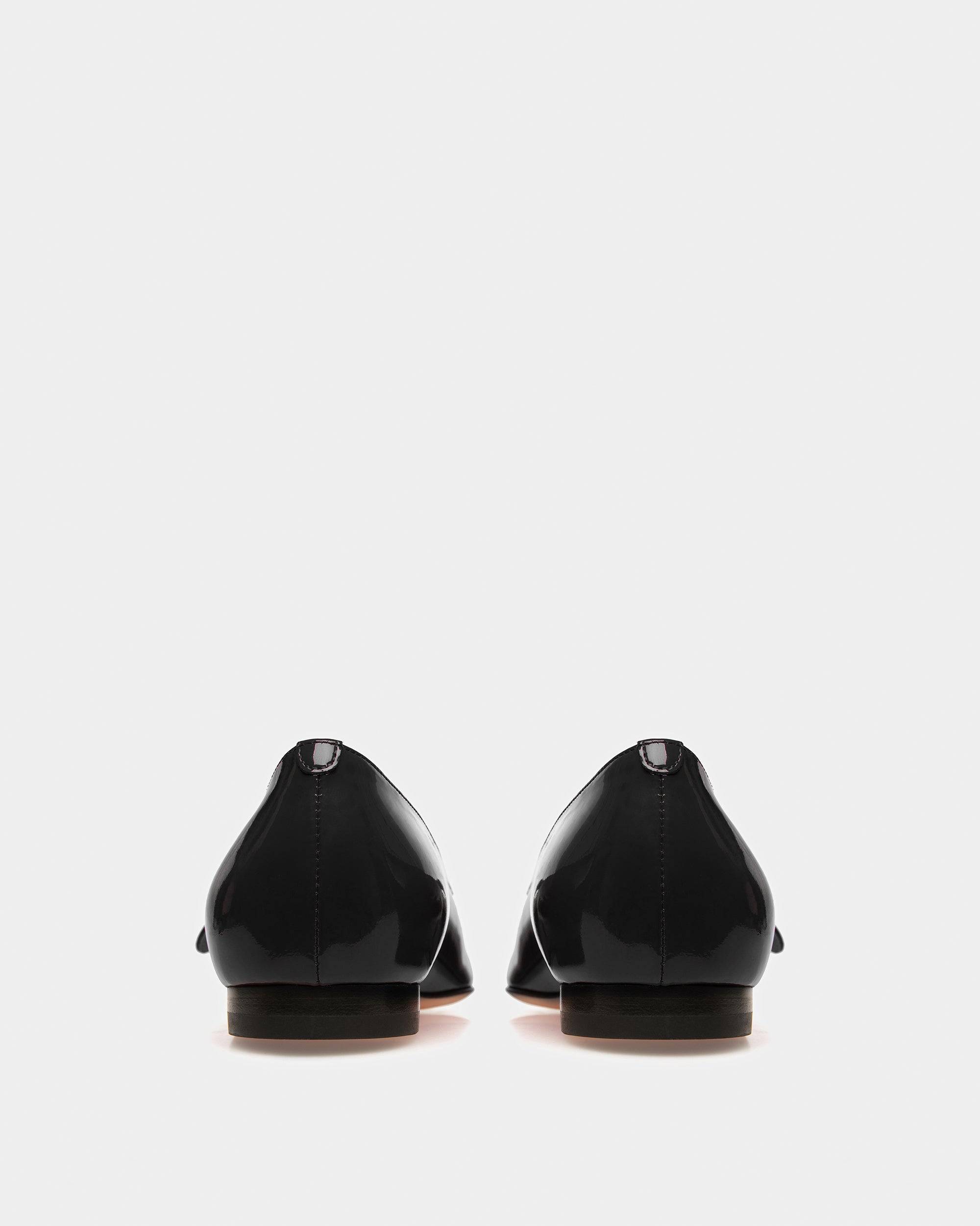 Elis Escarpins Plats En Cuir Noir - Bally - 03