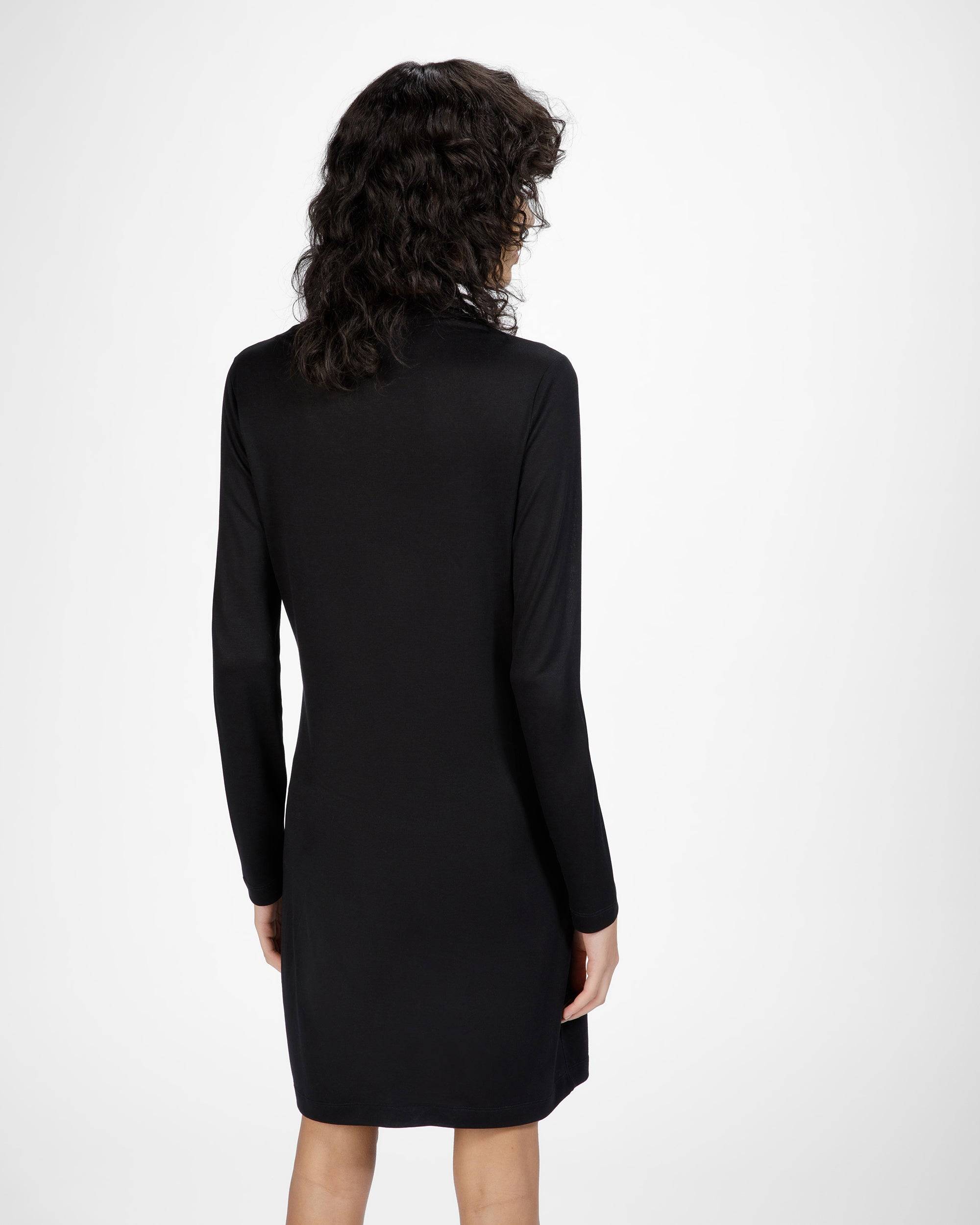 Robe En Lyocell Noir           - Bally - 02