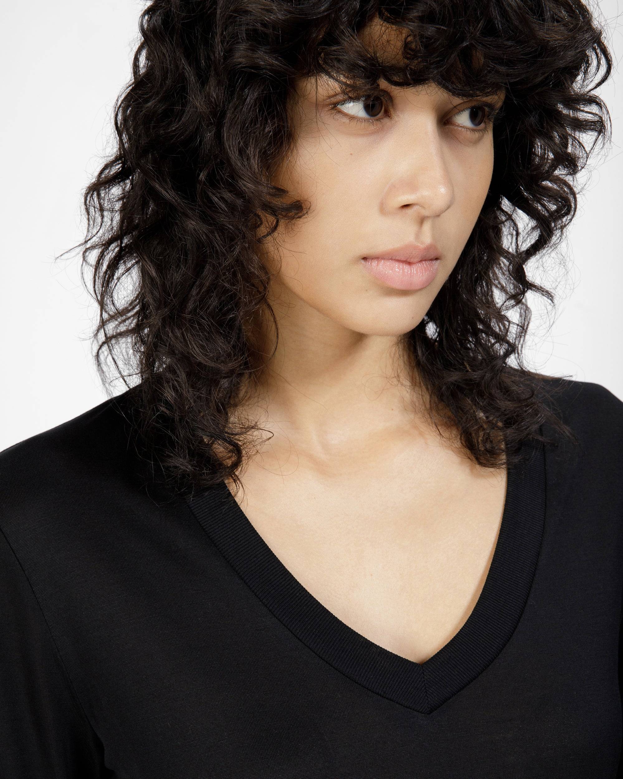 Robe En Lyocell Noir           - Bally - 03