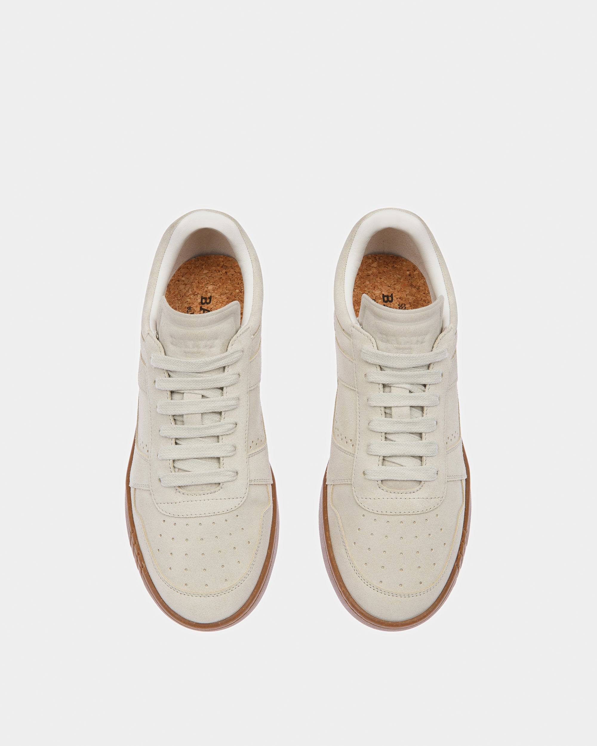 Weky Sneakers En Cuir Blanc Poensière - Bally - 02