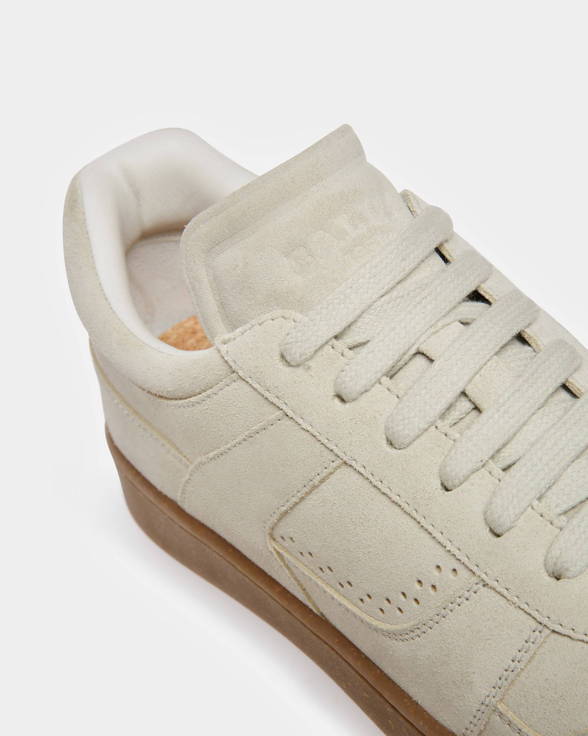 Weky Sneakers En Cuir Blanc Poensière - Bally - 06