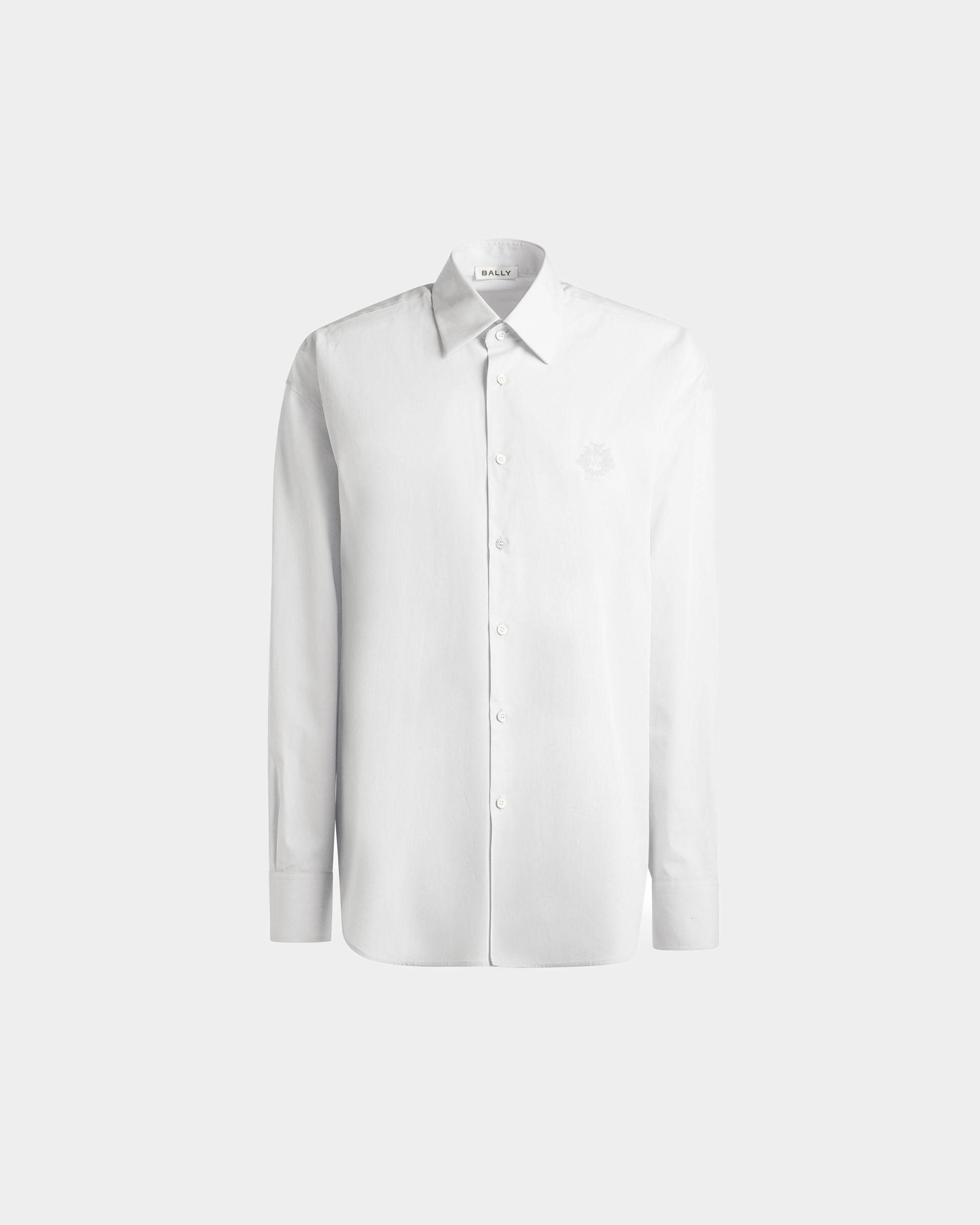 Herrenhemd aus weißer Baumwolle | Bally | Still Life Vorderseite