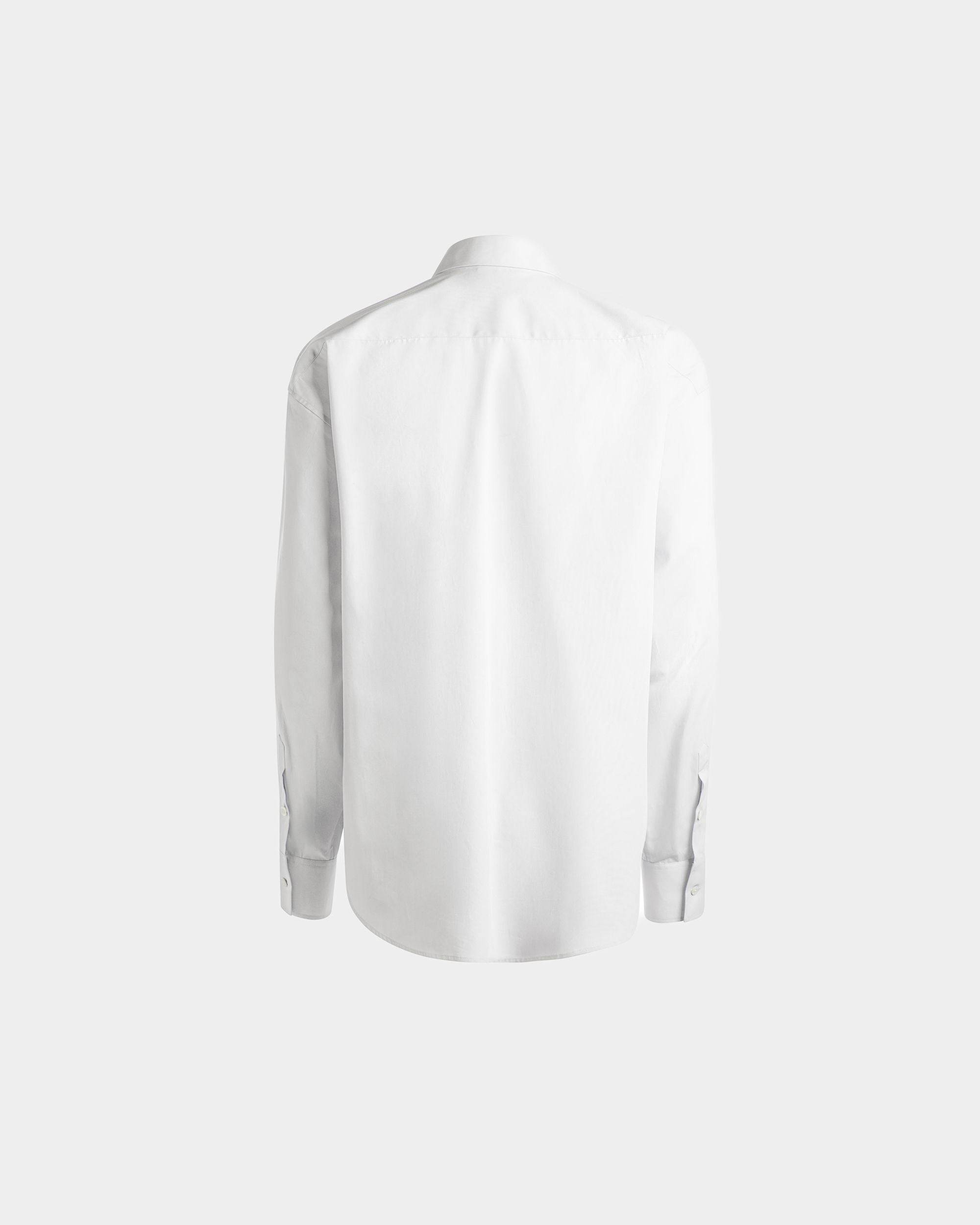 Herrenhemd aus weißer Baumwolle | Bally | Still Life Rückseite