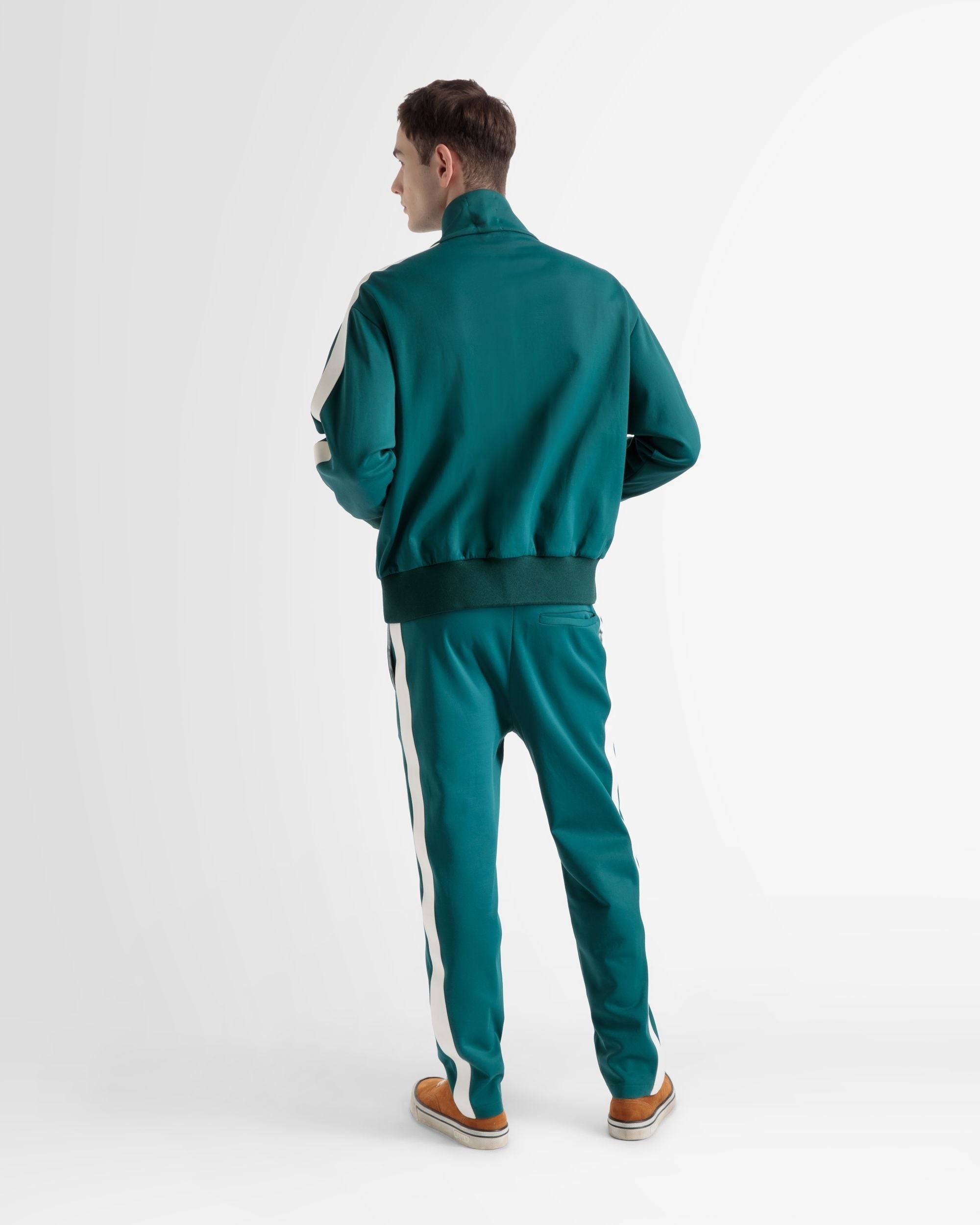 Sports Trousers In Green Cotton Mix - Bally - 06