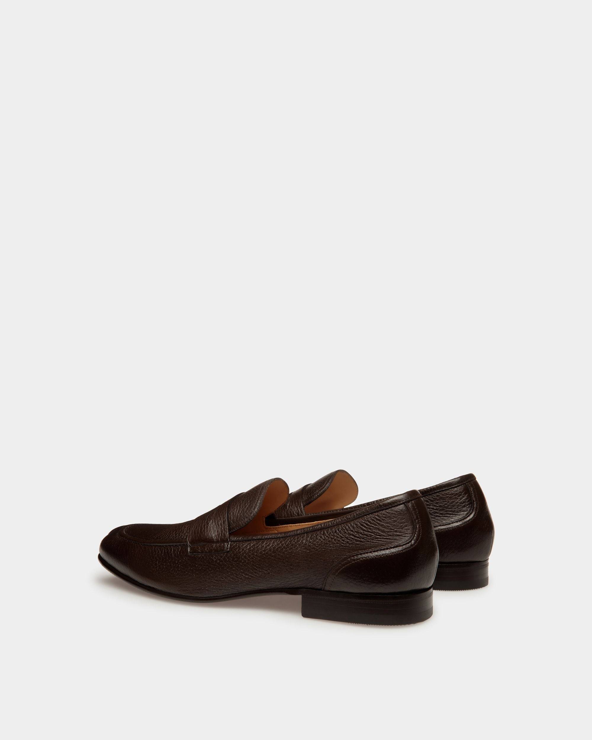 Suisse Loafers In Brown Leather - Men's - Bally - 03